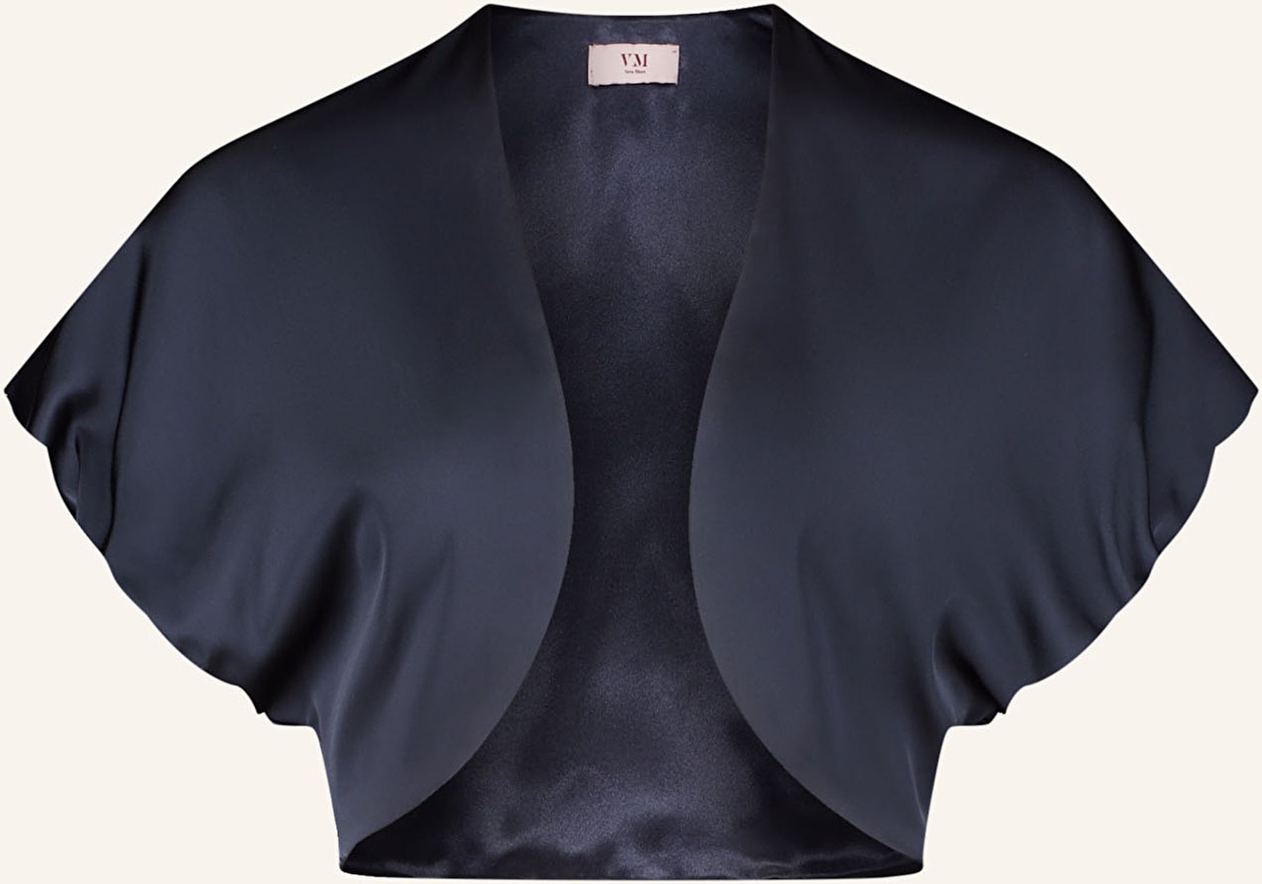 Vm Vera Mont Satin-Bolero blau