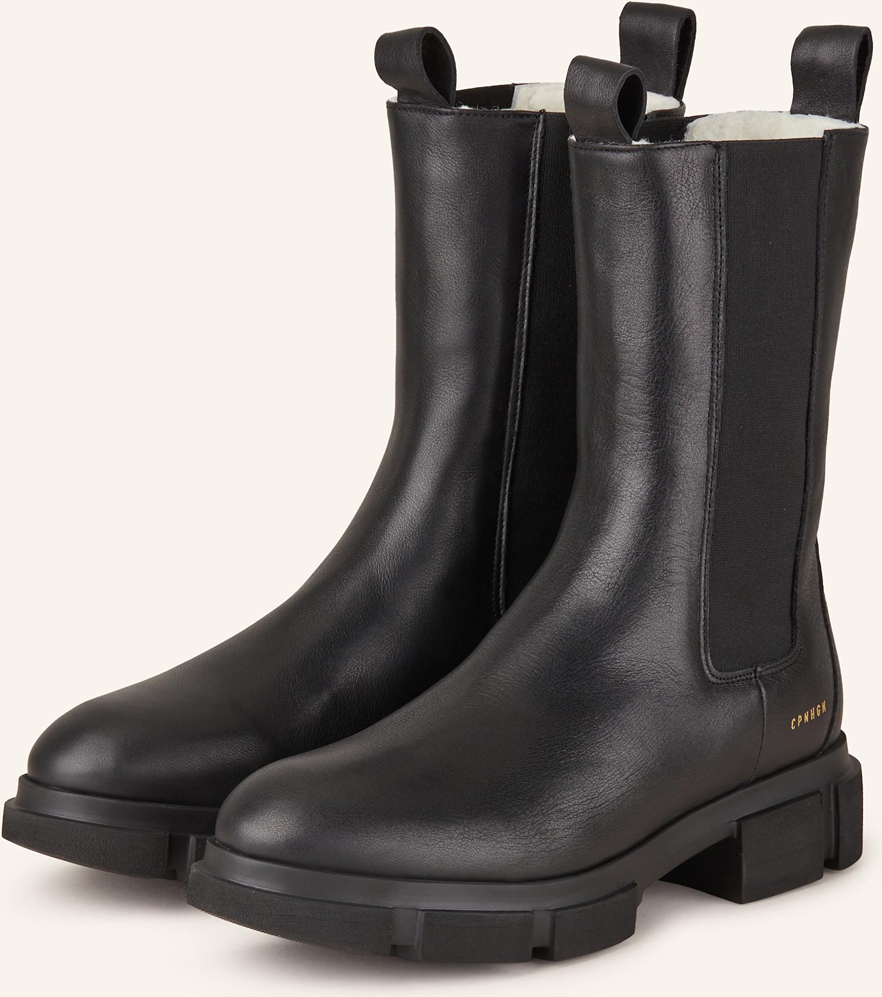Copenhagen Studios Chelsea-Boots cph500 schwarz