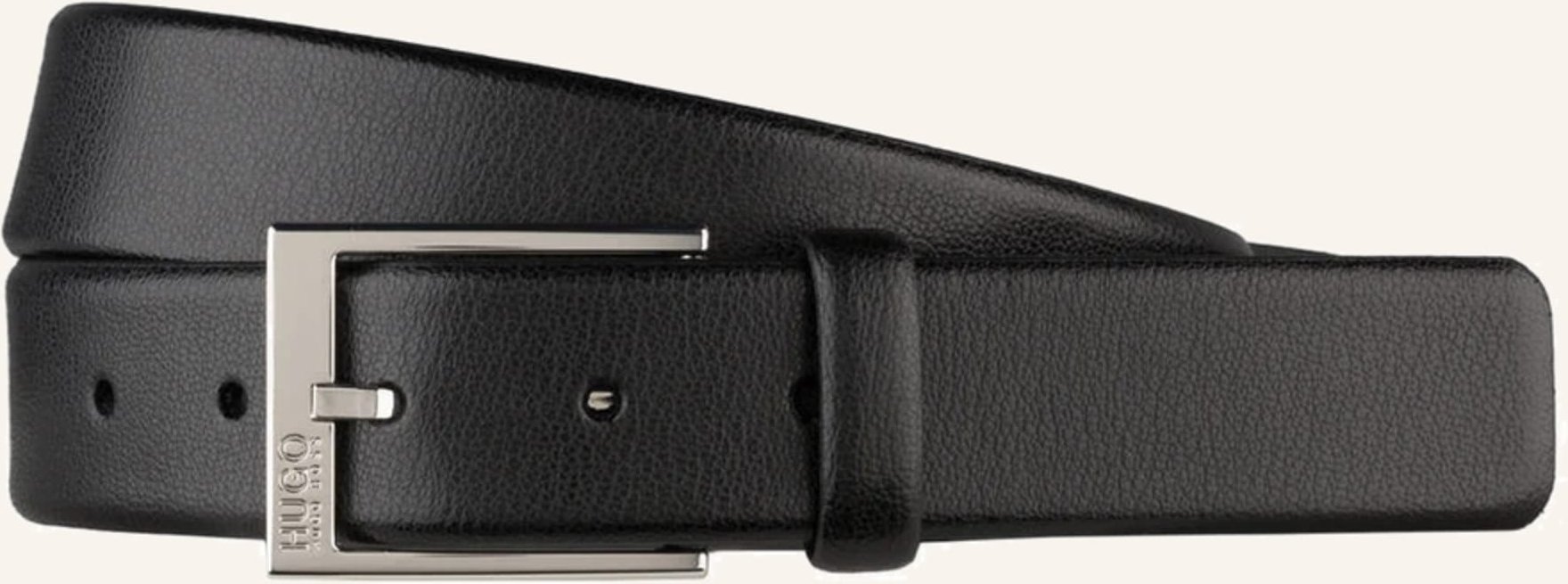 Thumbnail - Hugo Ledergürtel Gellot schwarz