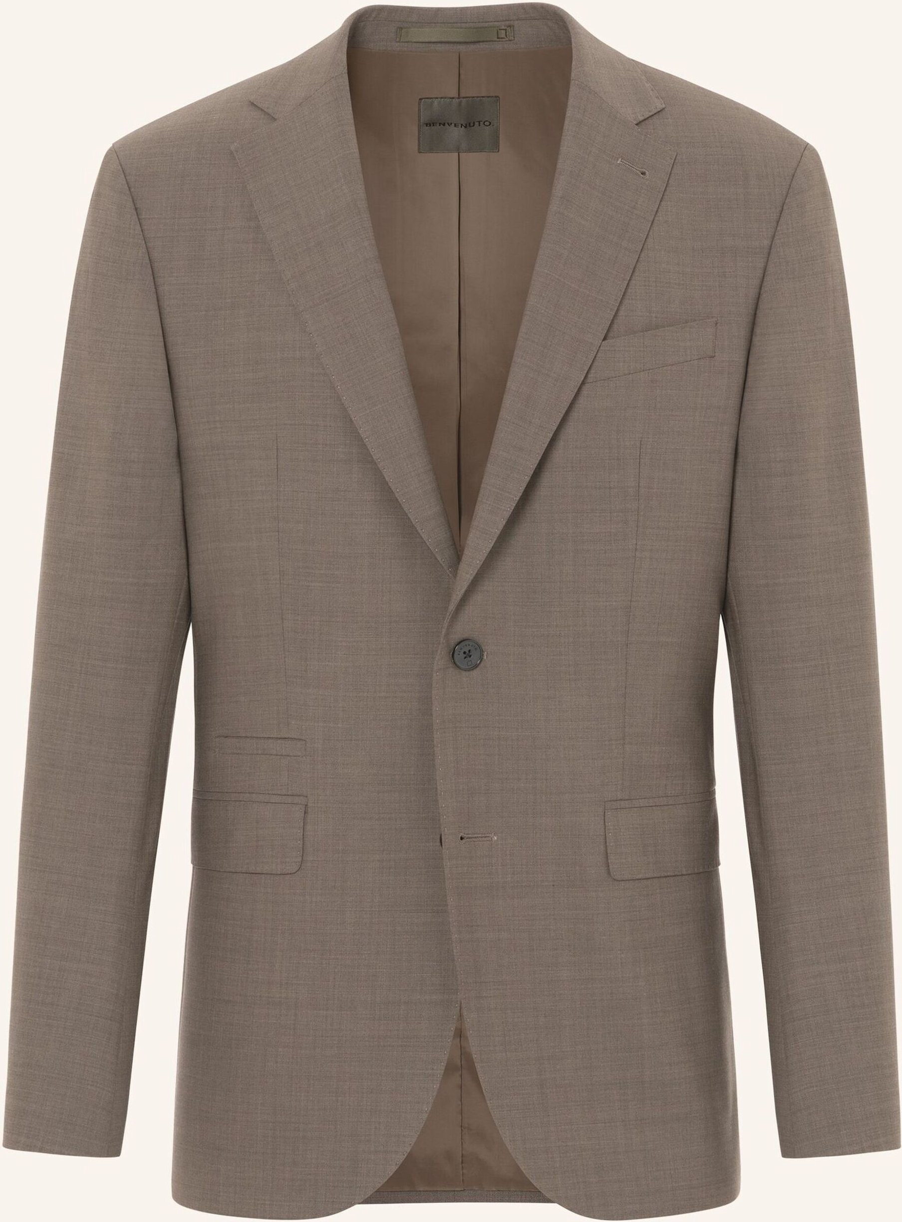 Benvenuto Anzugsakko Mario Modern Fit braun