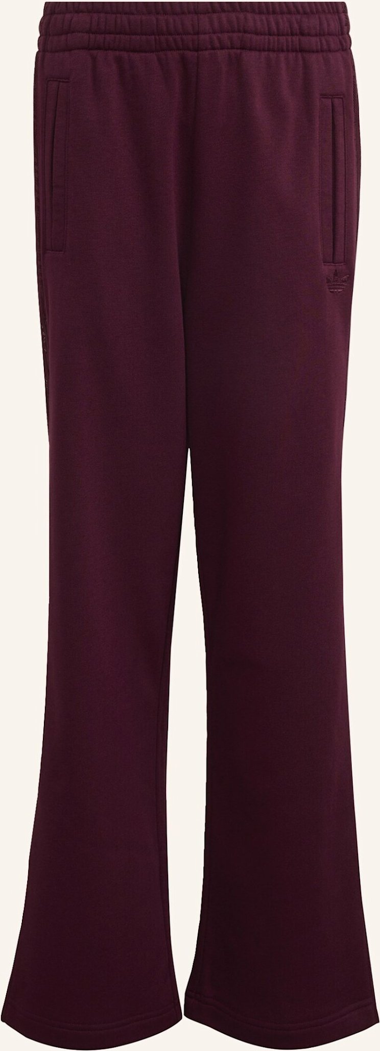 Adidas Originals Weite Spitzenhose rot