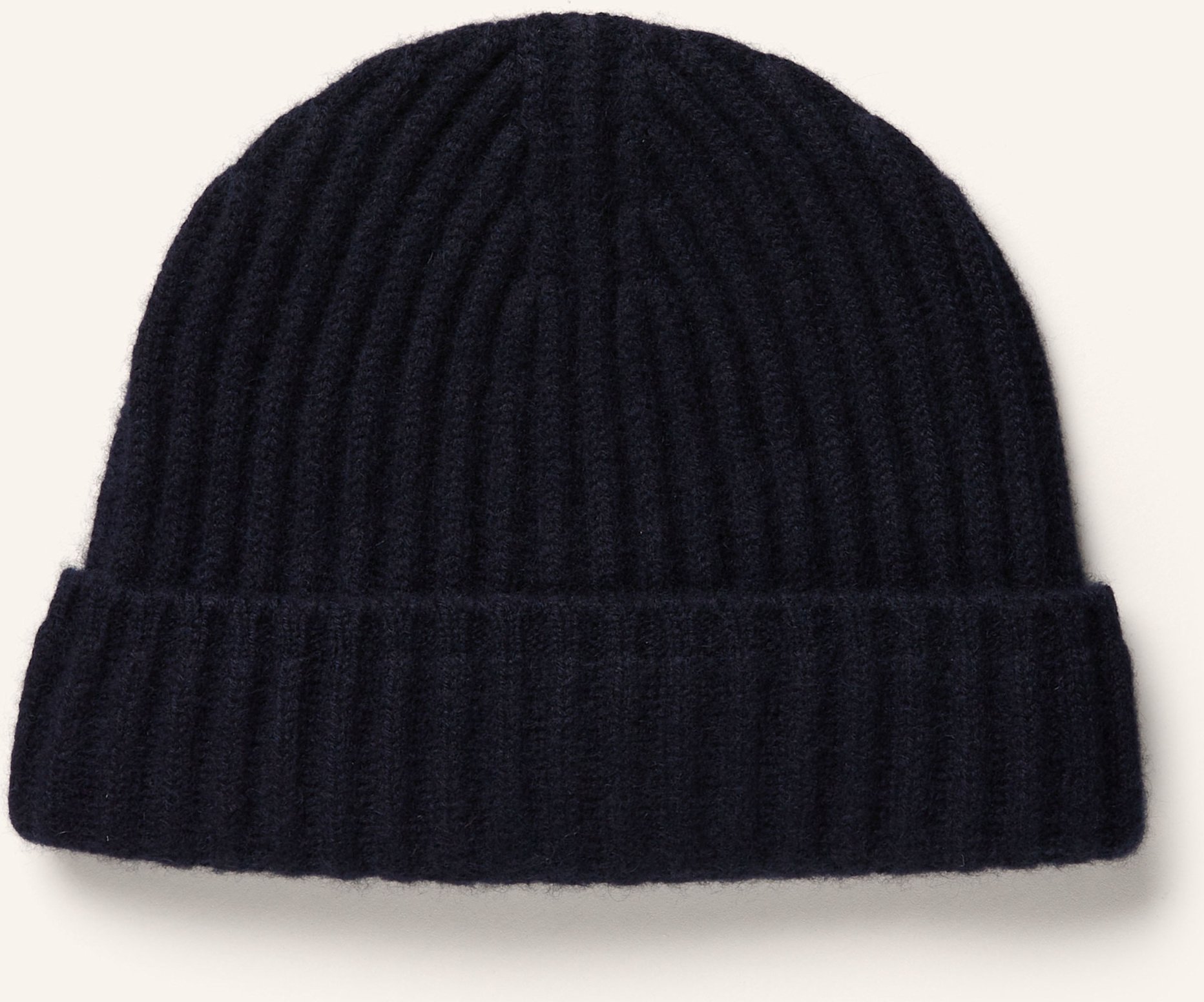 S.Marlon Cashmere-Mütze blau