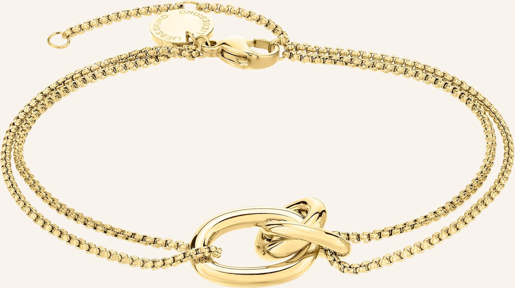 Liebeskind Armband Aus Edelstahl gold