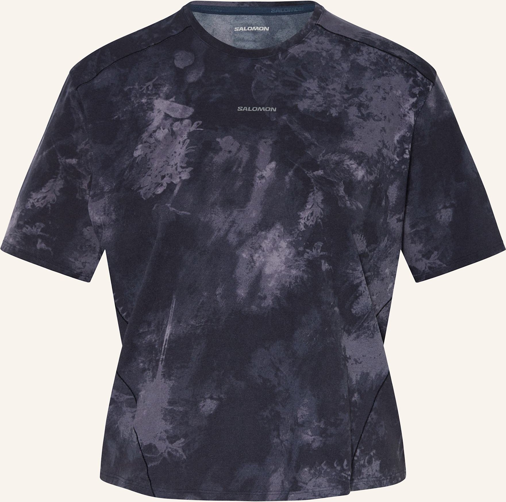 Salomon T-Shirt Trackline blau