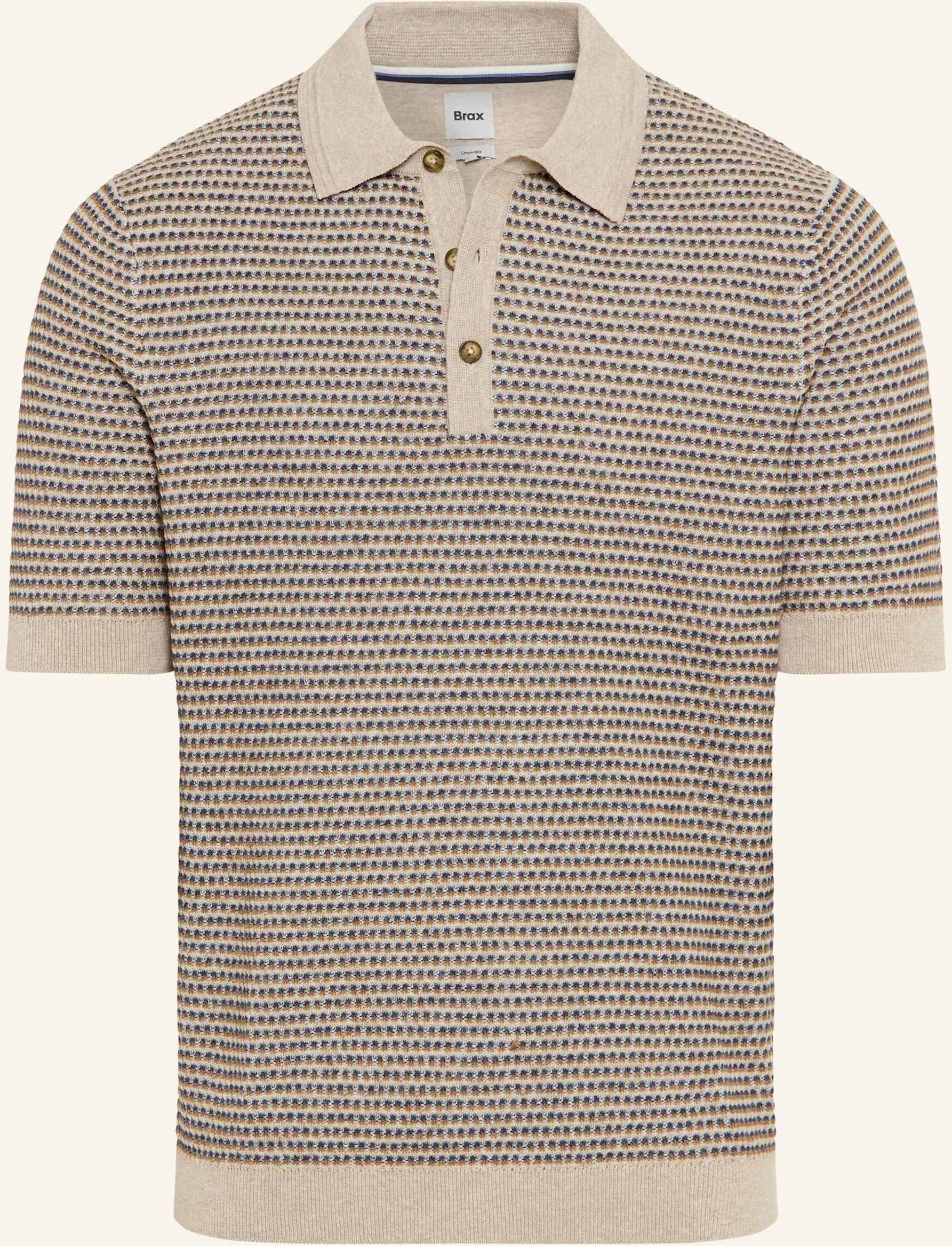 Brax Poloshirt Style Pascal beige