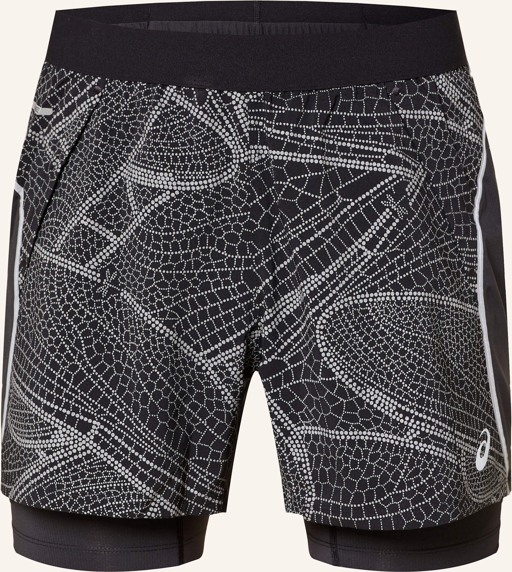 Thumbnail - Asics 2-In-1-Laufshorts Limited Series Lite-Show schwarz