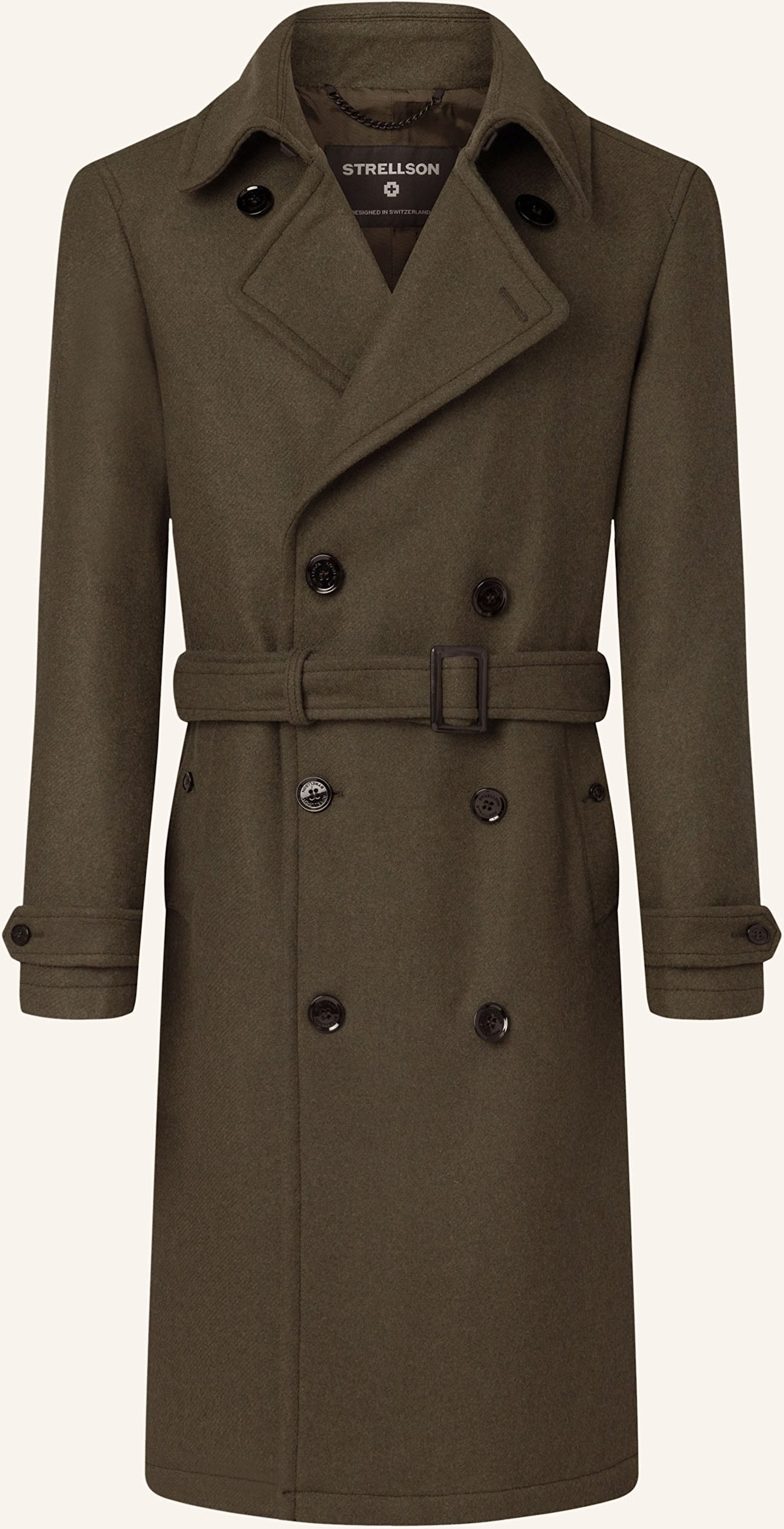 Strellson Mantel gruen