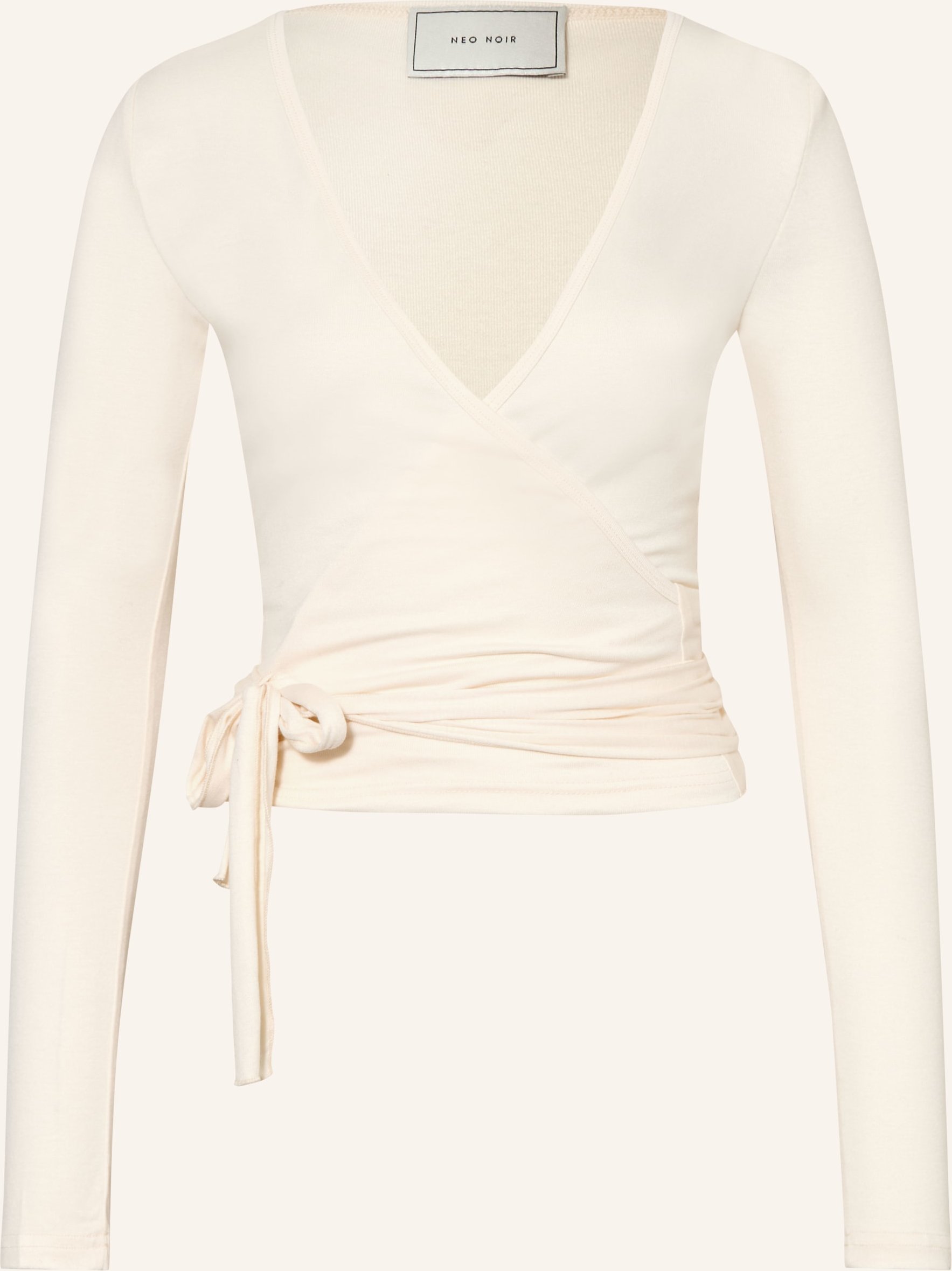 Neo Noir Wickelbluse Nia weiss