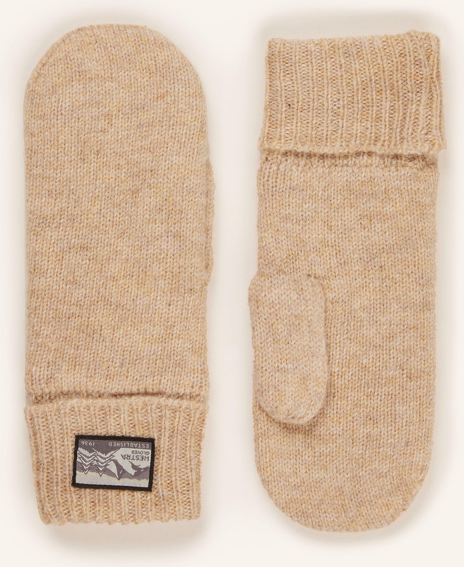 Hestra Fäustlinge Raggwool Mitt beige