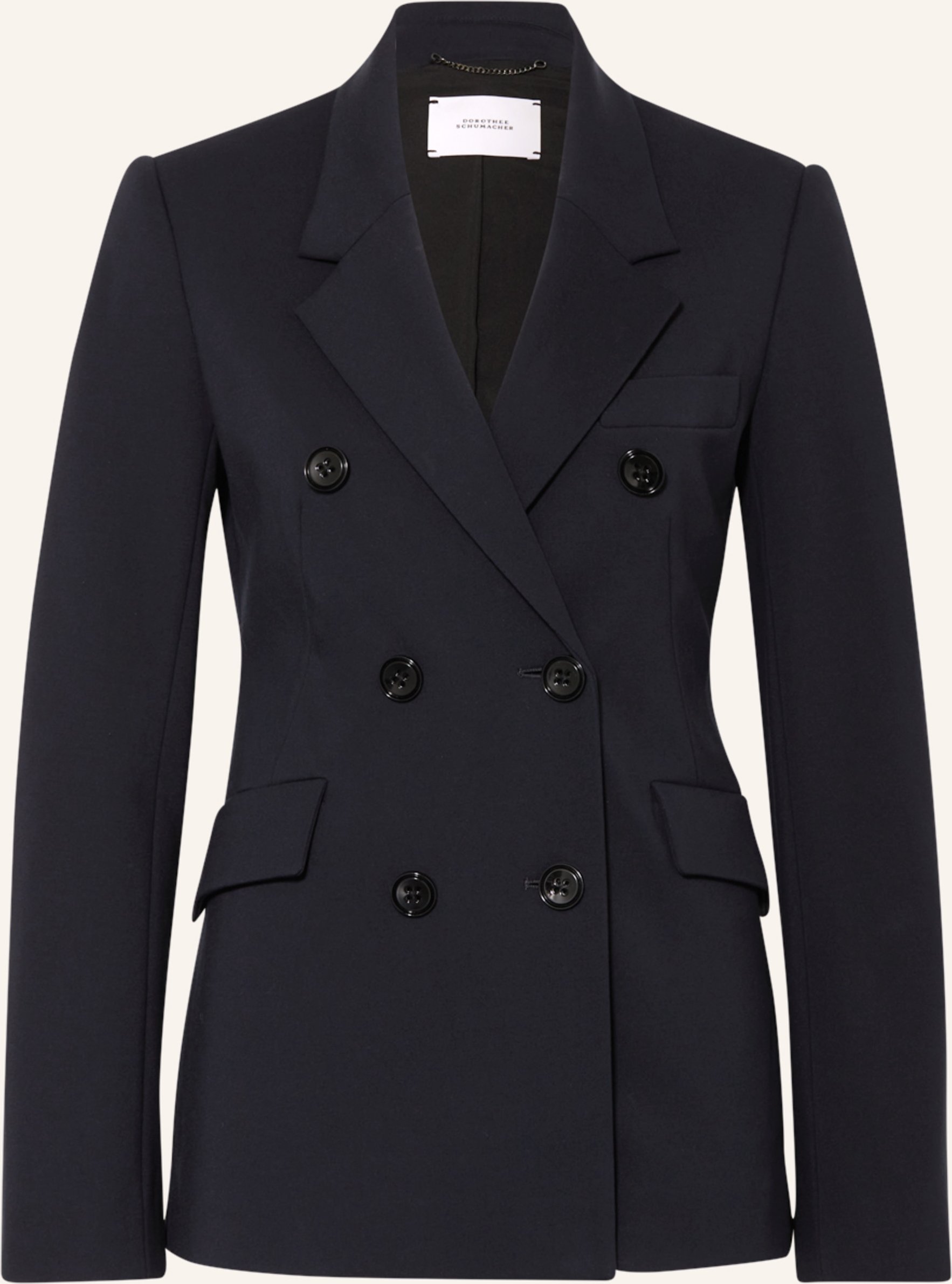 Dorothee Schumacher Jerseyblazer Emotional Essence blau