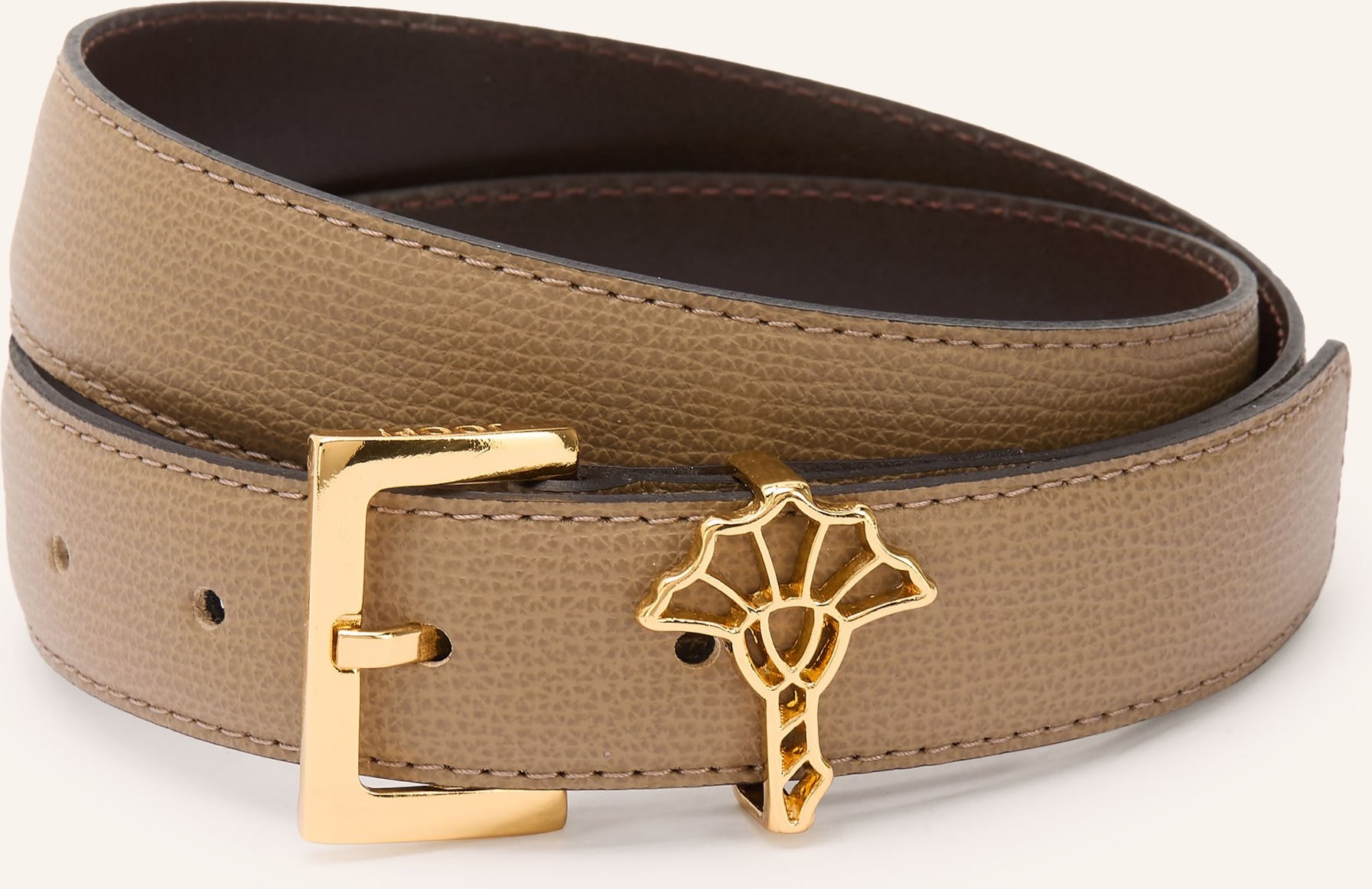 Joop! Ledergürtel beige