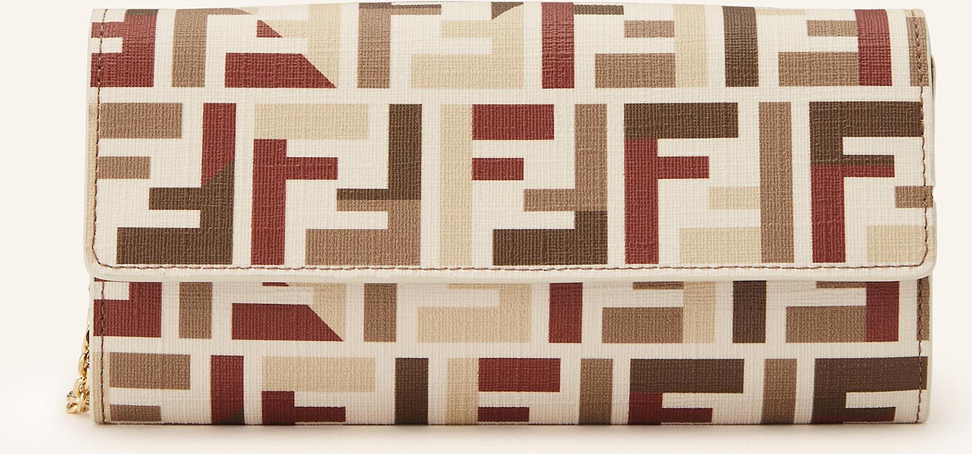 Fendi Geldbörse Zum Umhängen beige