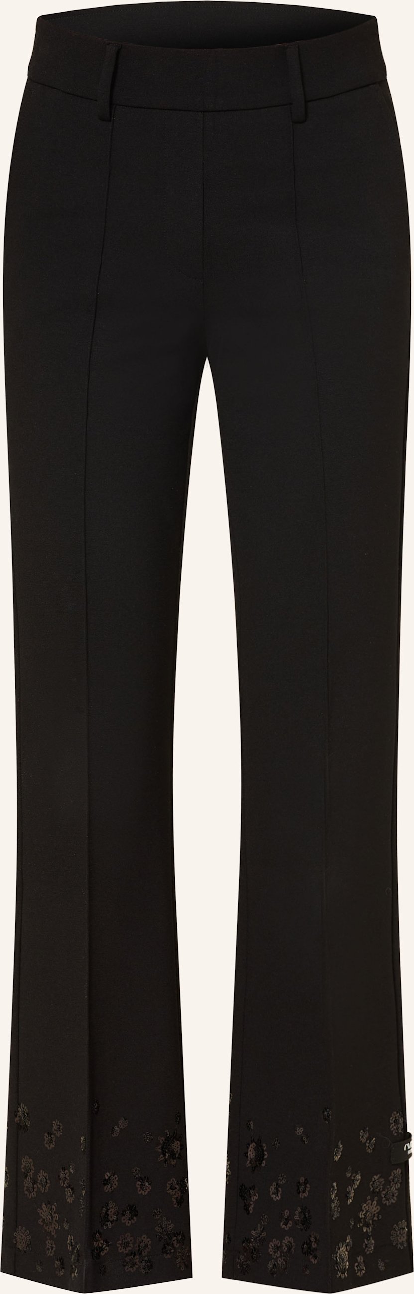 Cambio Hose Francoise Mit Pailletten schwarz