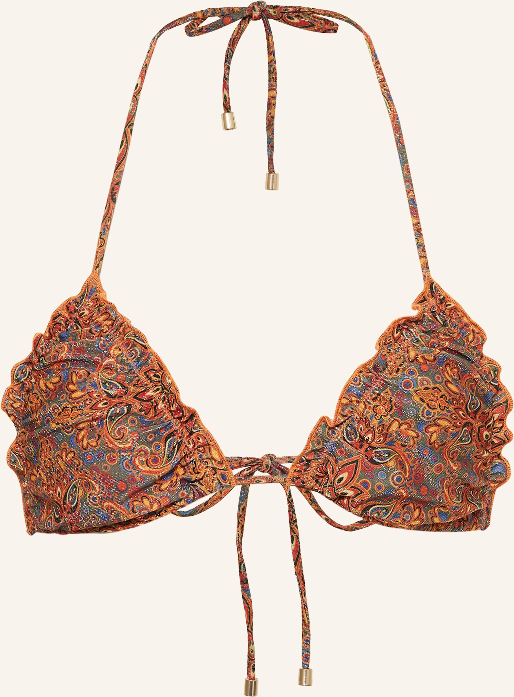 Janthee Triangel-Bikini-Top Christy braun