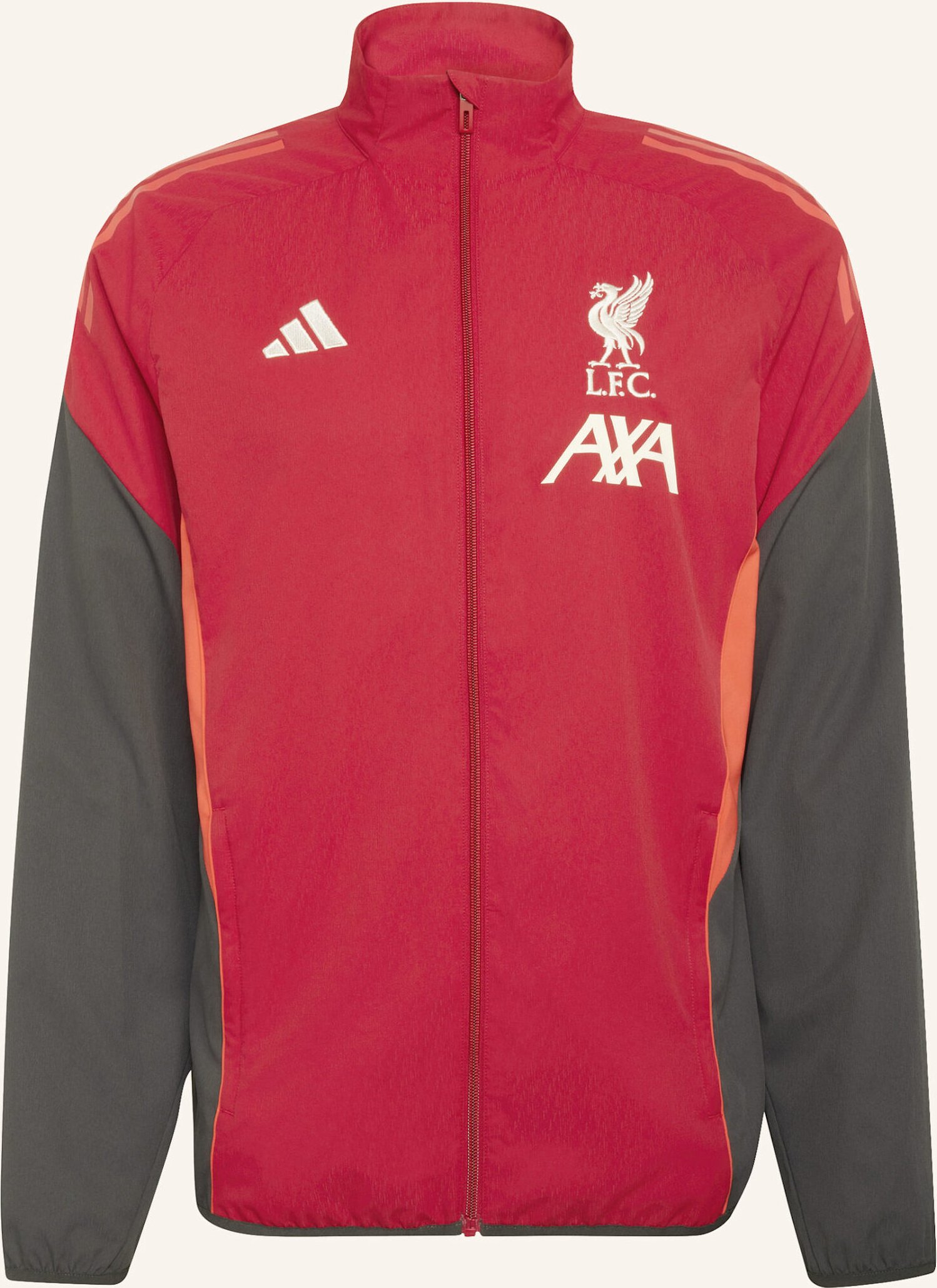 Thumbnail - Adidas Fc Liverpool Tiro 25 Competition Präsentationsjacke rot