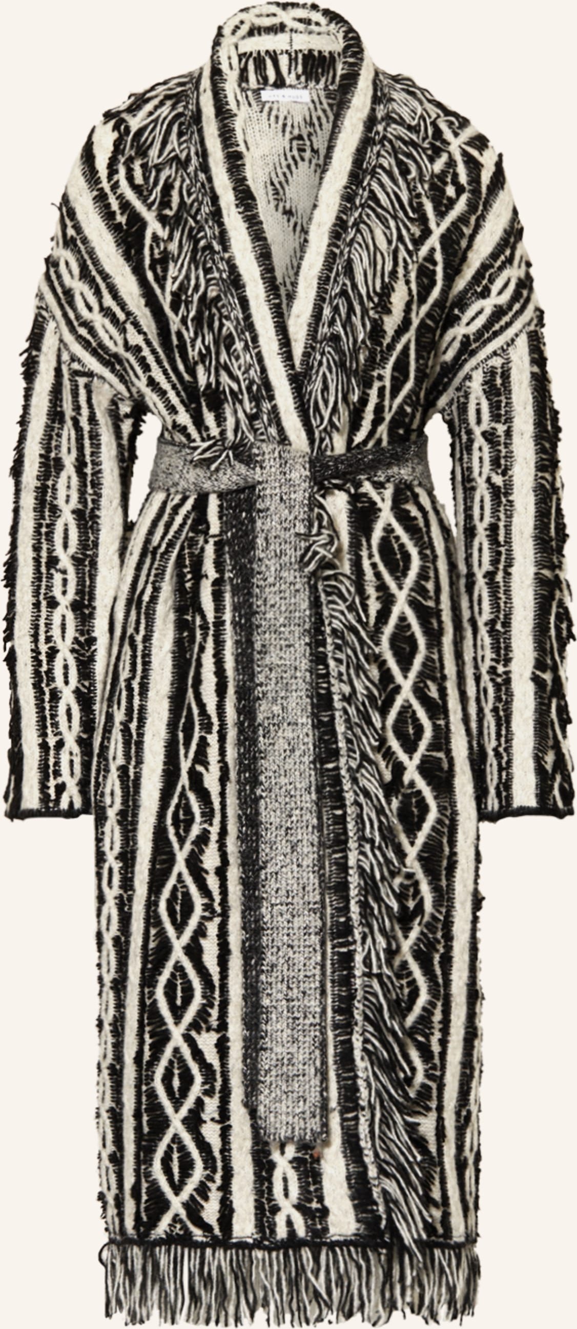 Mrs & Hugs Strickhülle schwarz