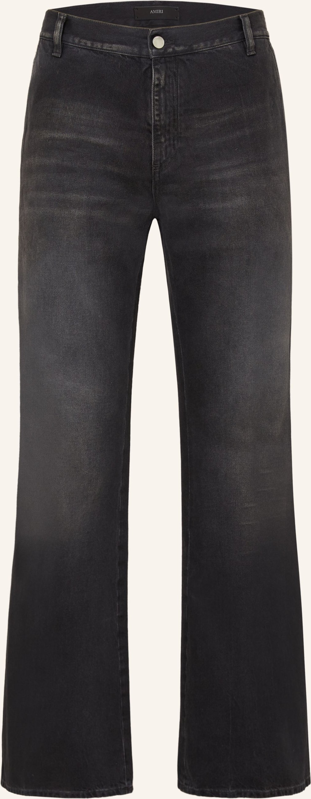 Amiri Jeans Bootcut Fit schwarz