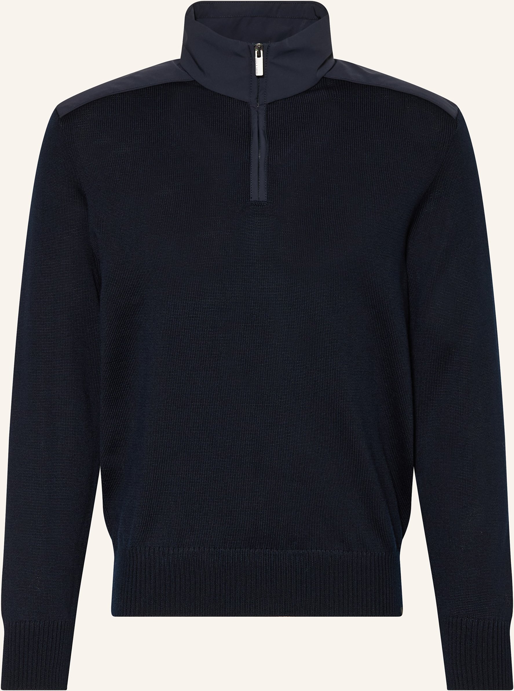 Paul & Shark Troyer Im Materialmix blau