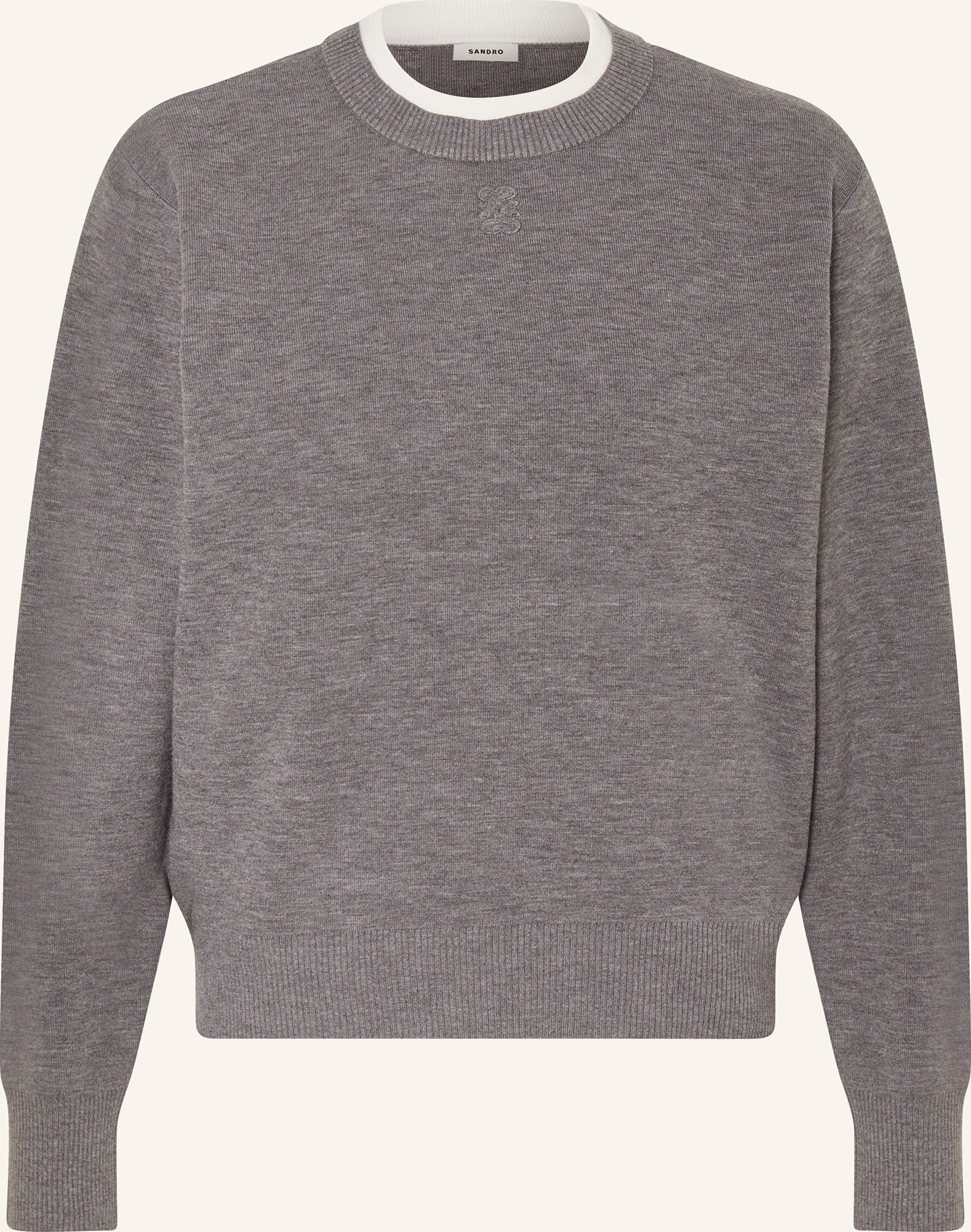 Thumbnail - Sandro Pullover grau