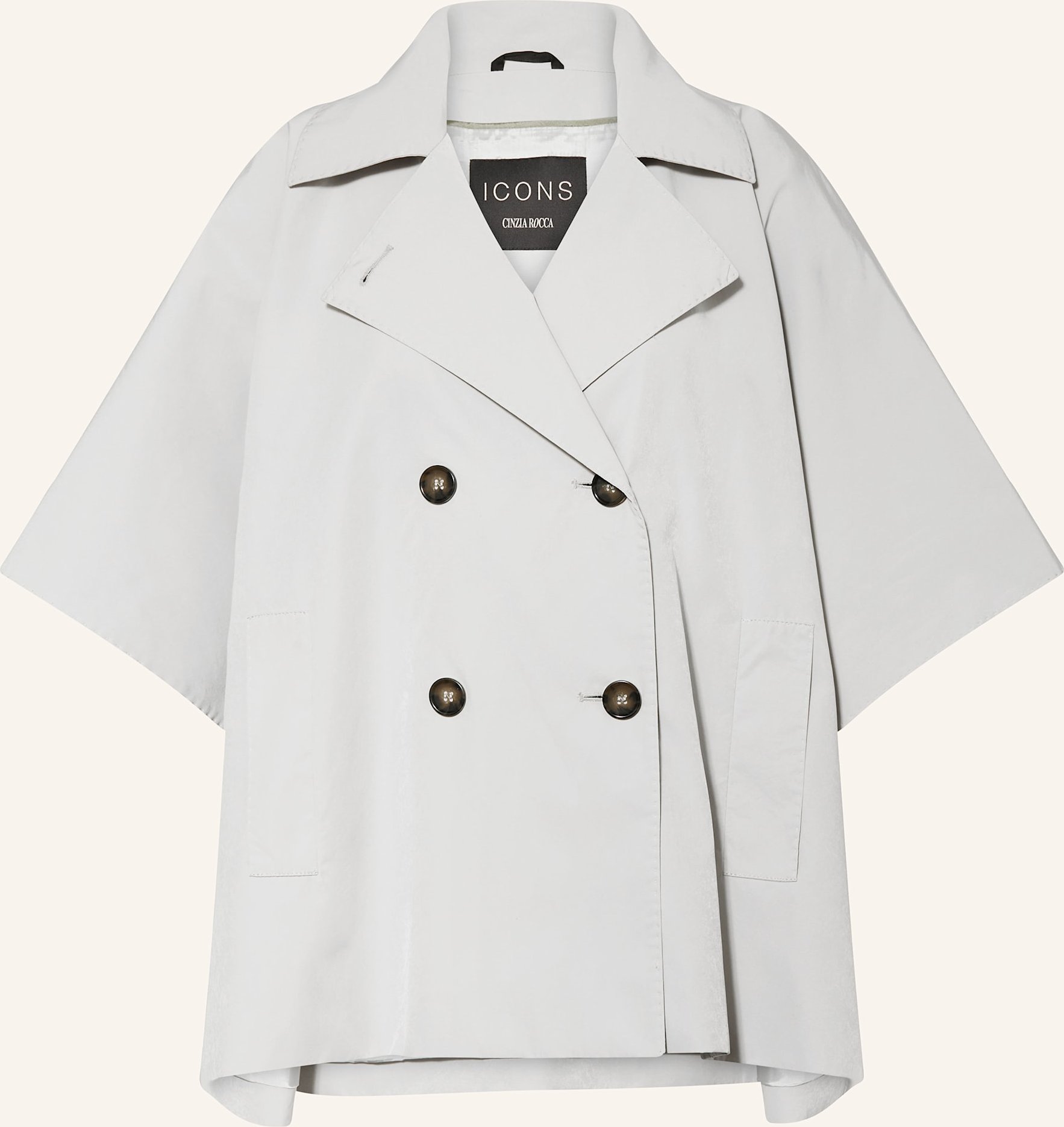 Icons Cinzia Rocca Cape grau