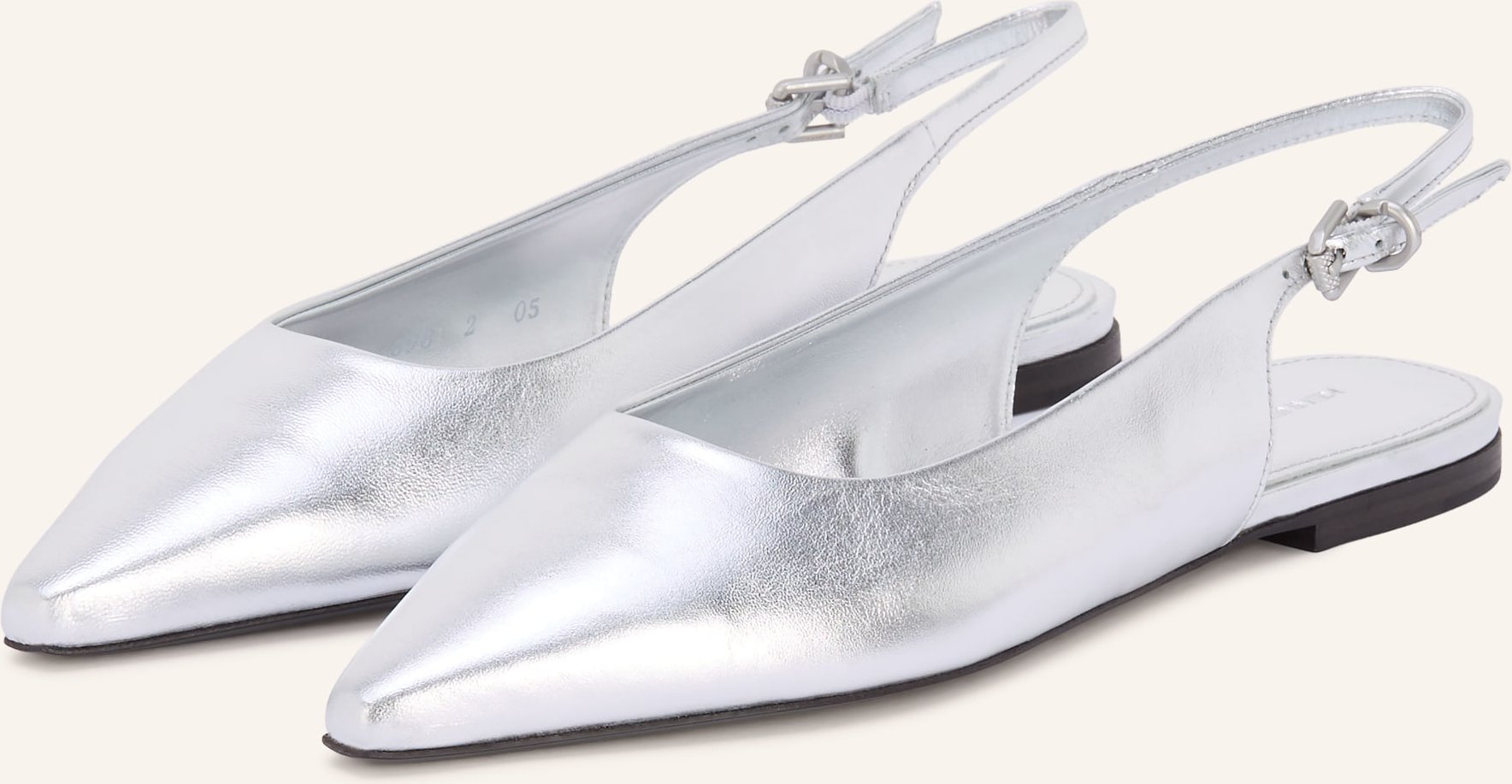 Kennel & Schmenger Slingballerinas Nika silber