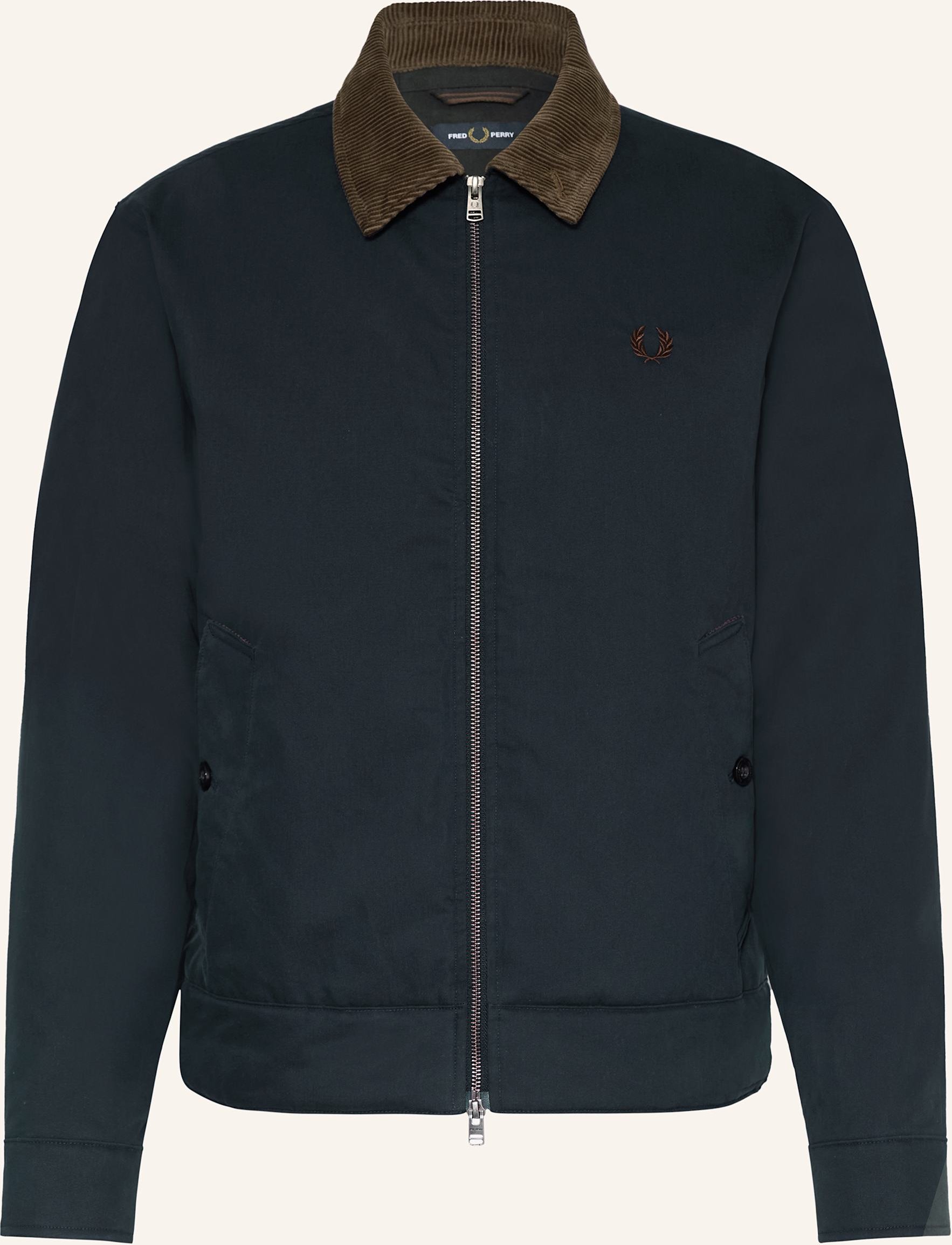 Thumbnail - Fred Perry Jacke blau