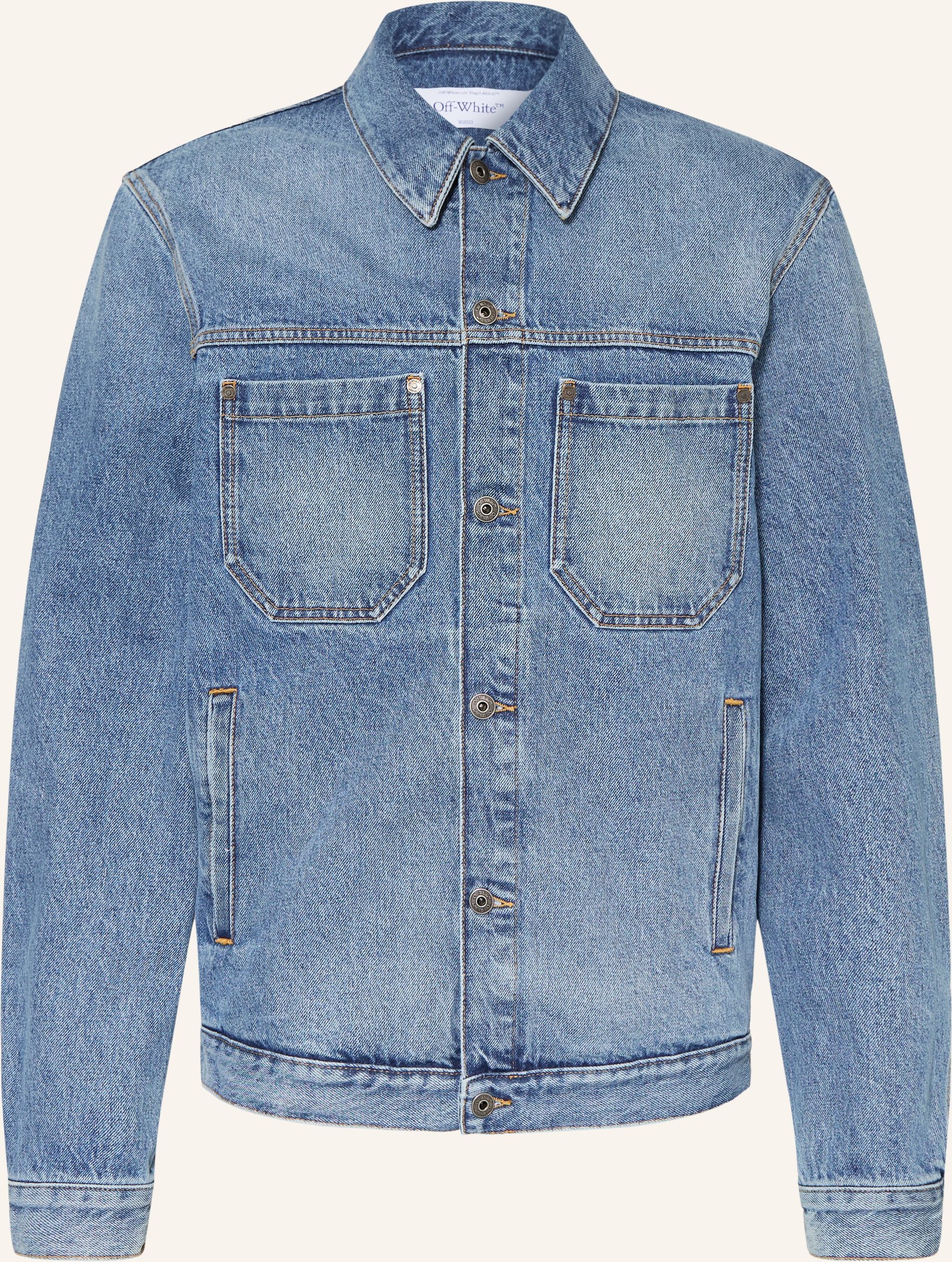 Off-White Jeansjacke blau