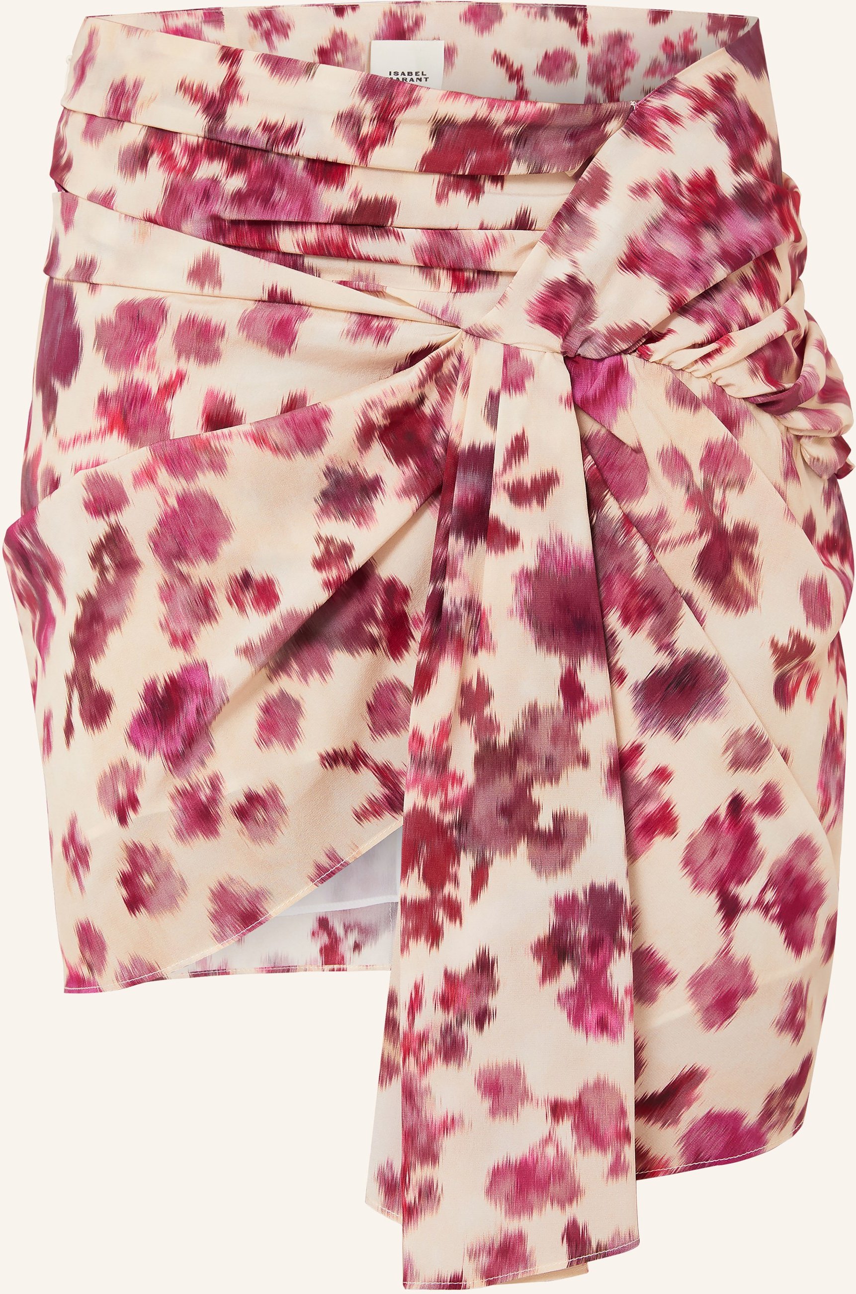 Isabel Marant Seidenrock Ovia rosa