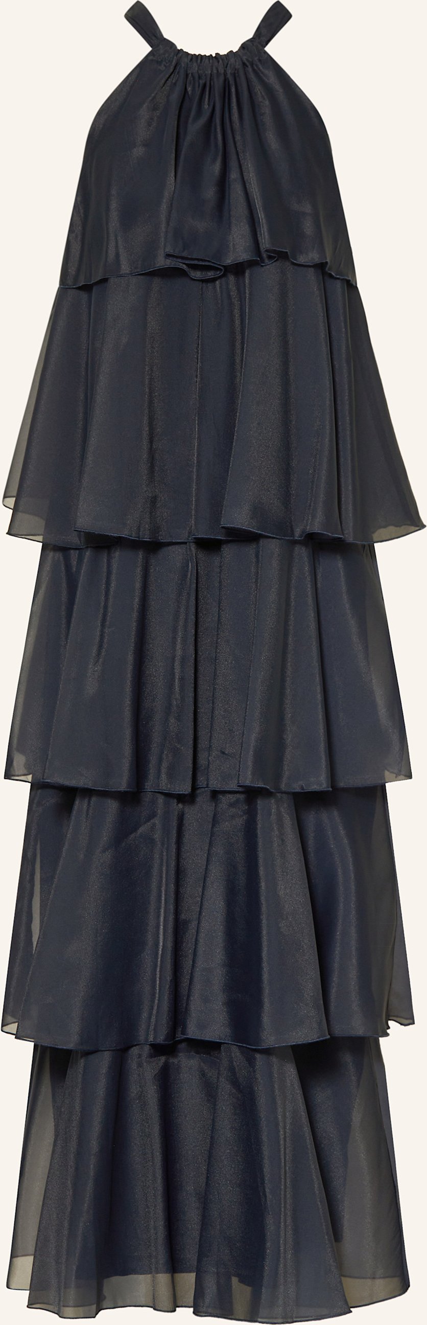 Y.A.S. Kleid Mit Volants blau