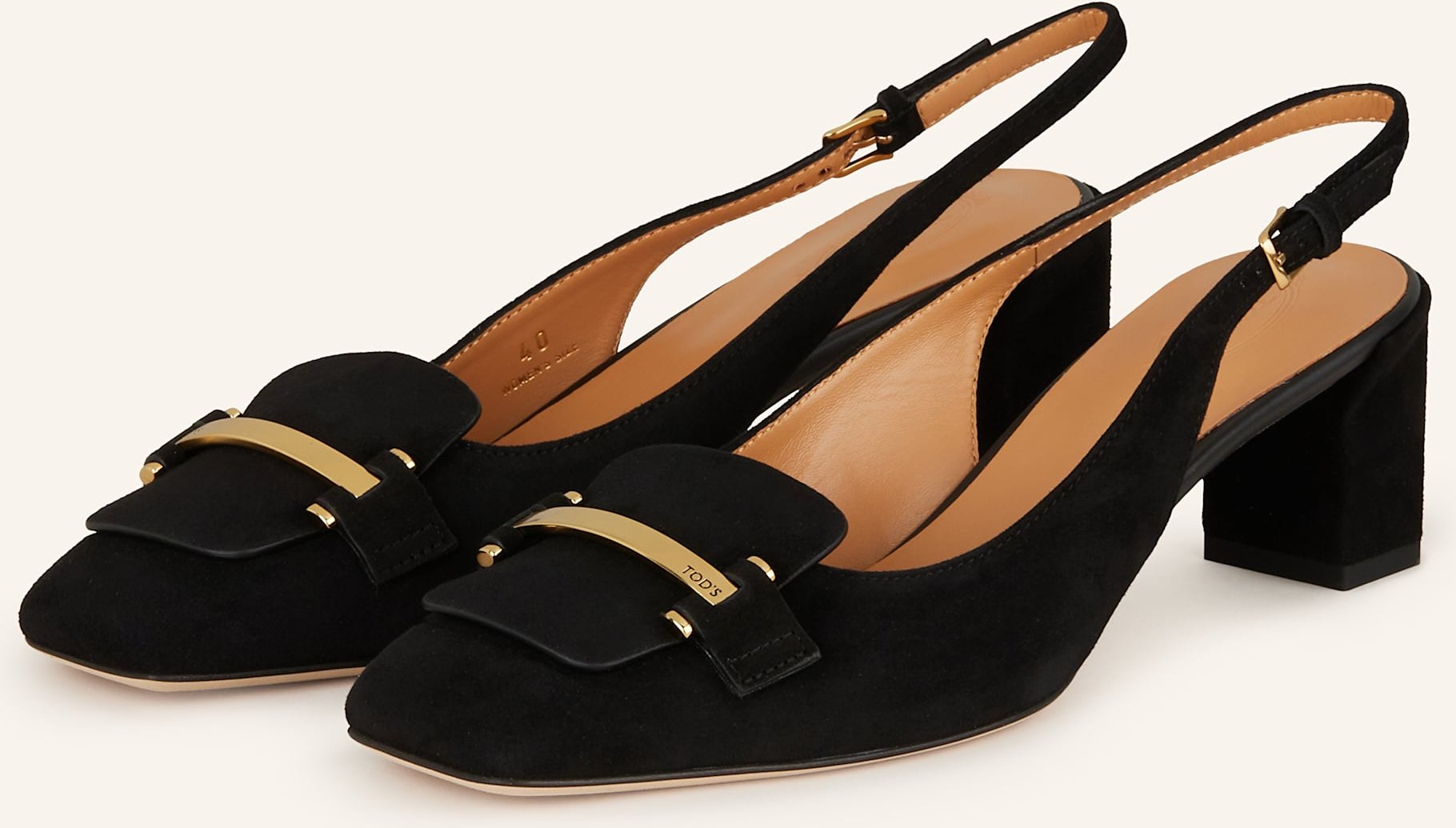 Tod's Slingpumps schwarz