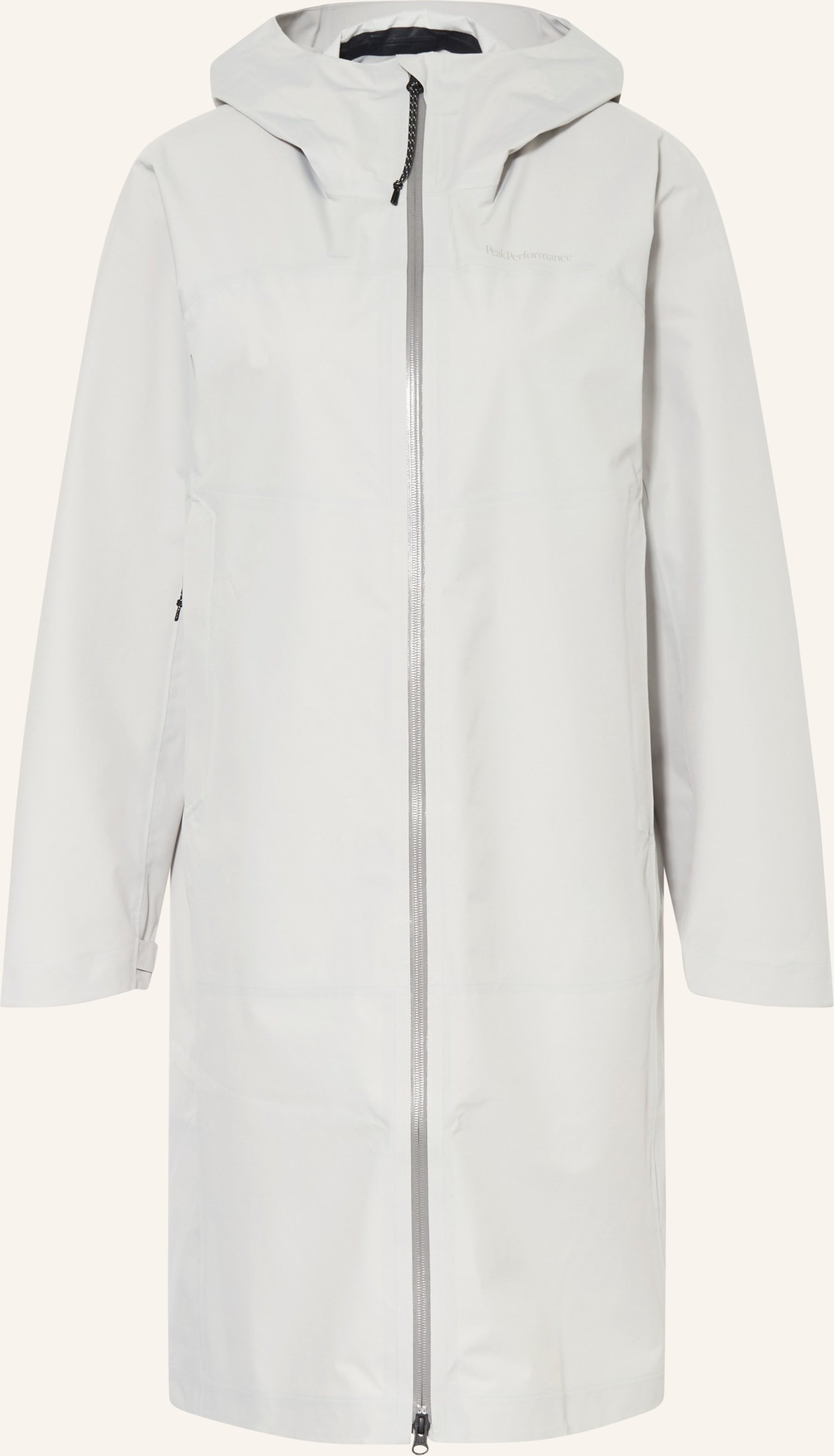 Thumbnail - Peak Performance Regenmantel Treeline grau