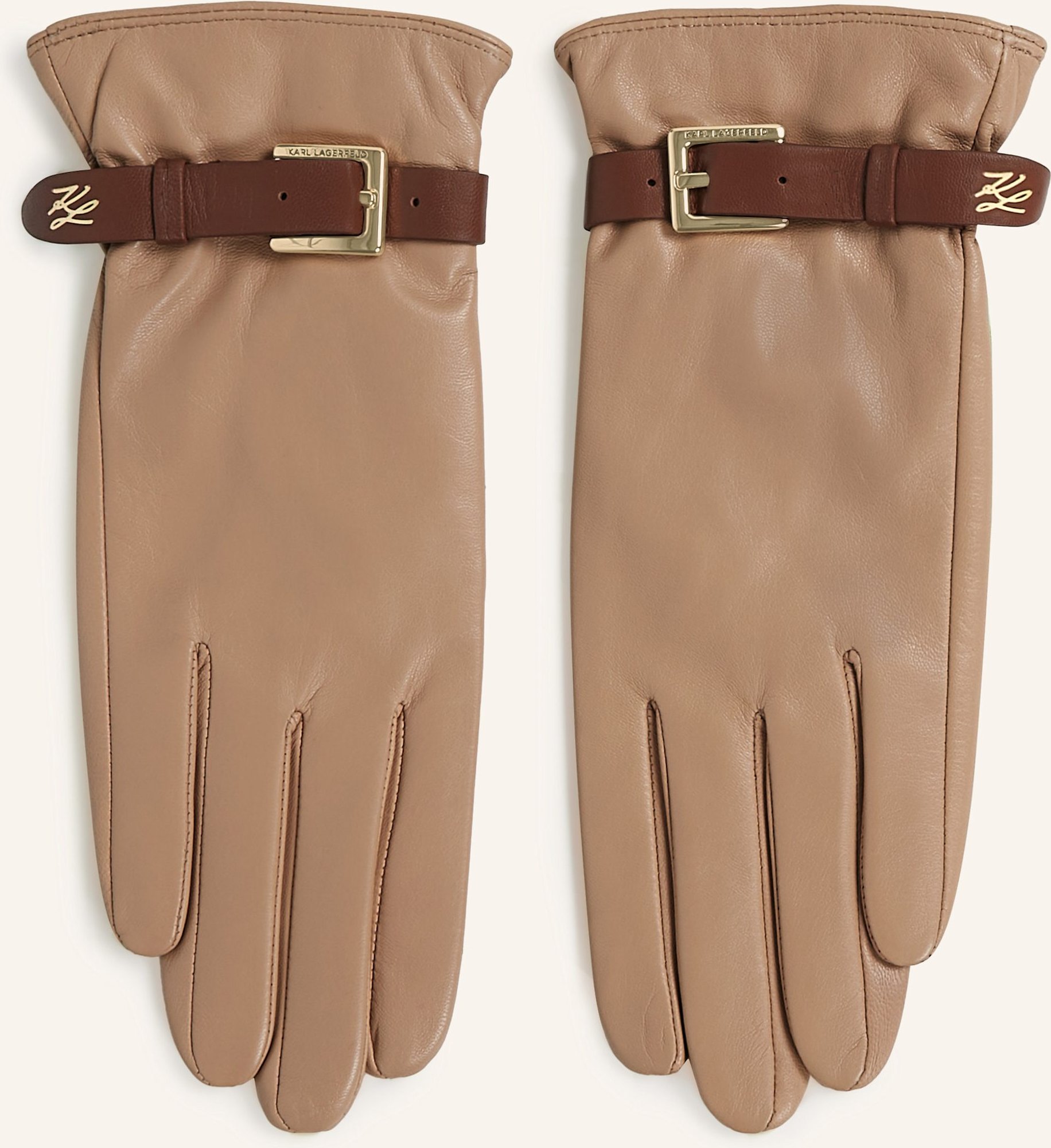 Karl Lagerfeld Handschuhe braun