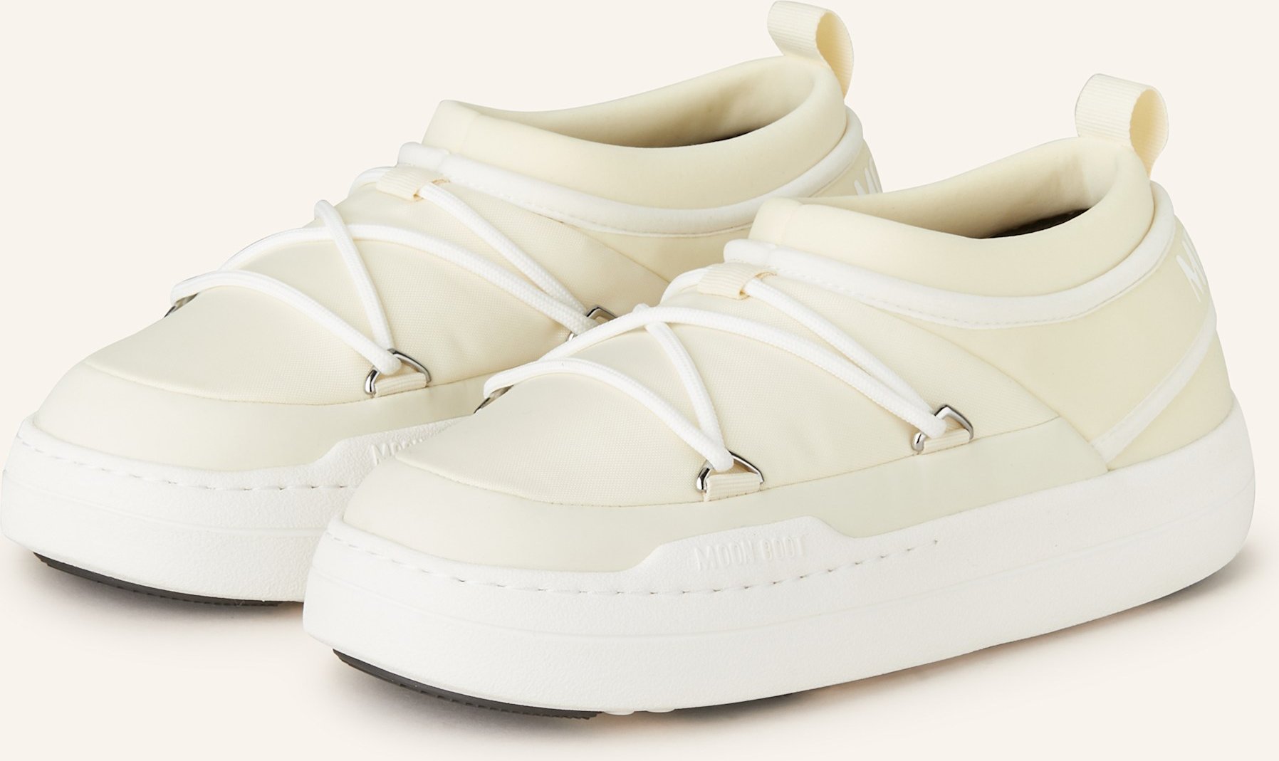 Moon Boot Plateau-Slipper Mb Park Icon beige