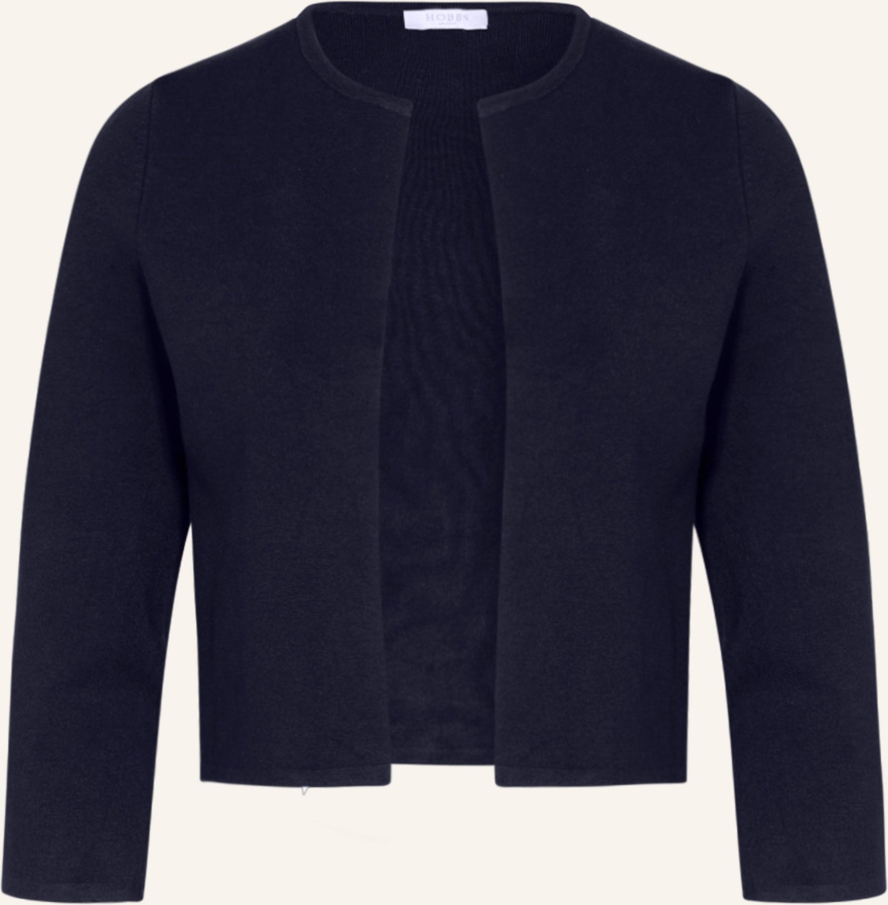 Hobbs Strickbolero Ella Mit 3/4-Arm blau
