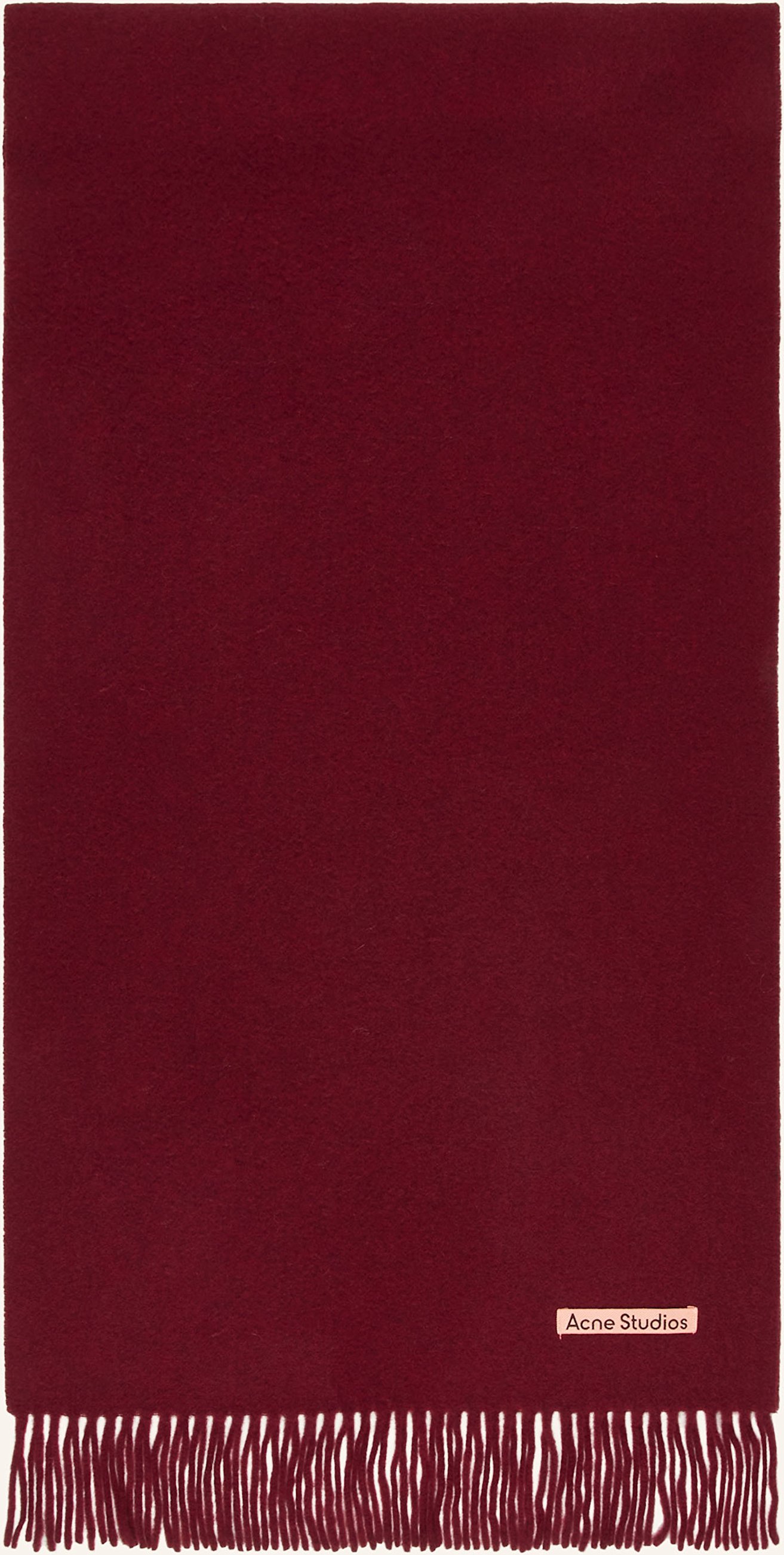 Thumbnail - Acne Studios Schal rot