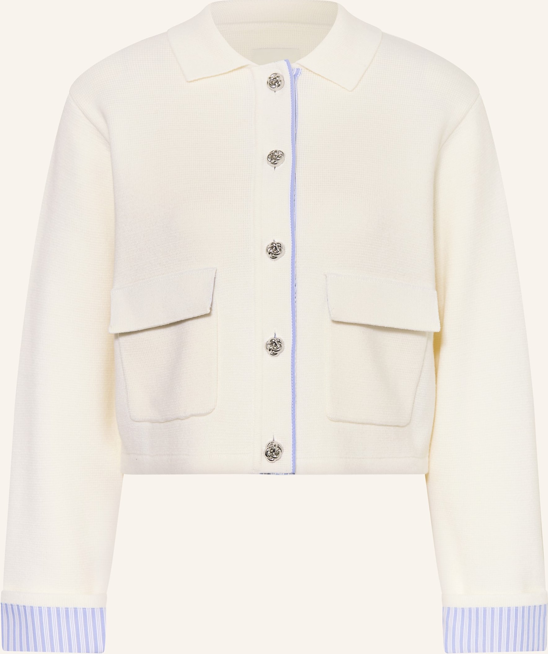 Sandro Strickjacke weiss