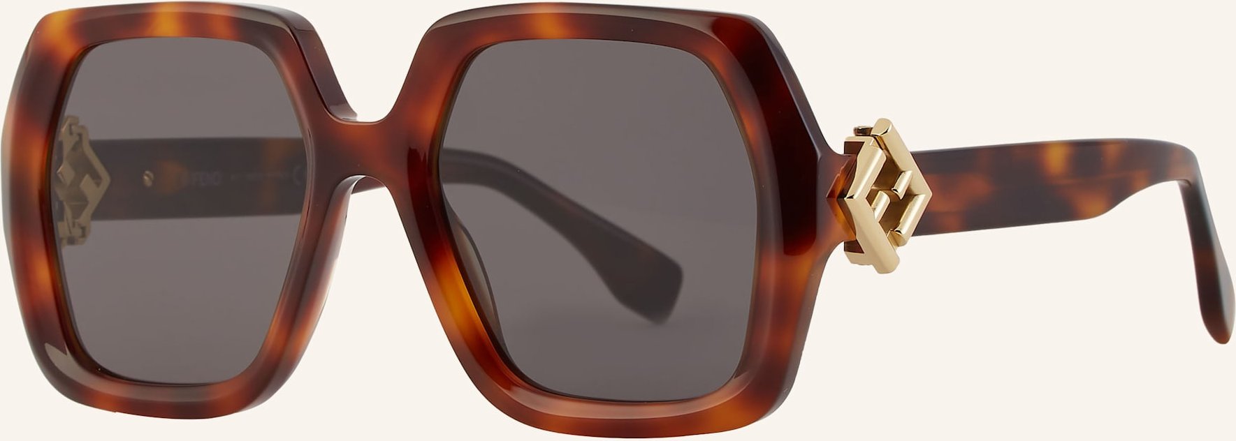 Fendi Sonnenbrille fn000796 braun