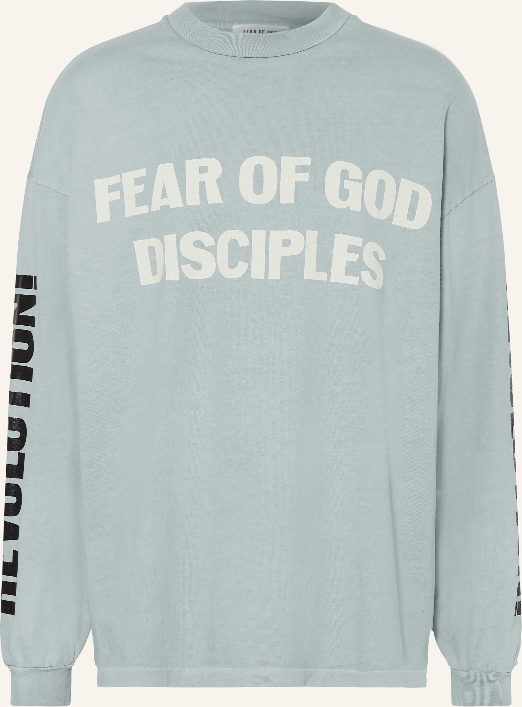 Fear Of God Oversized-Longsleeve blau