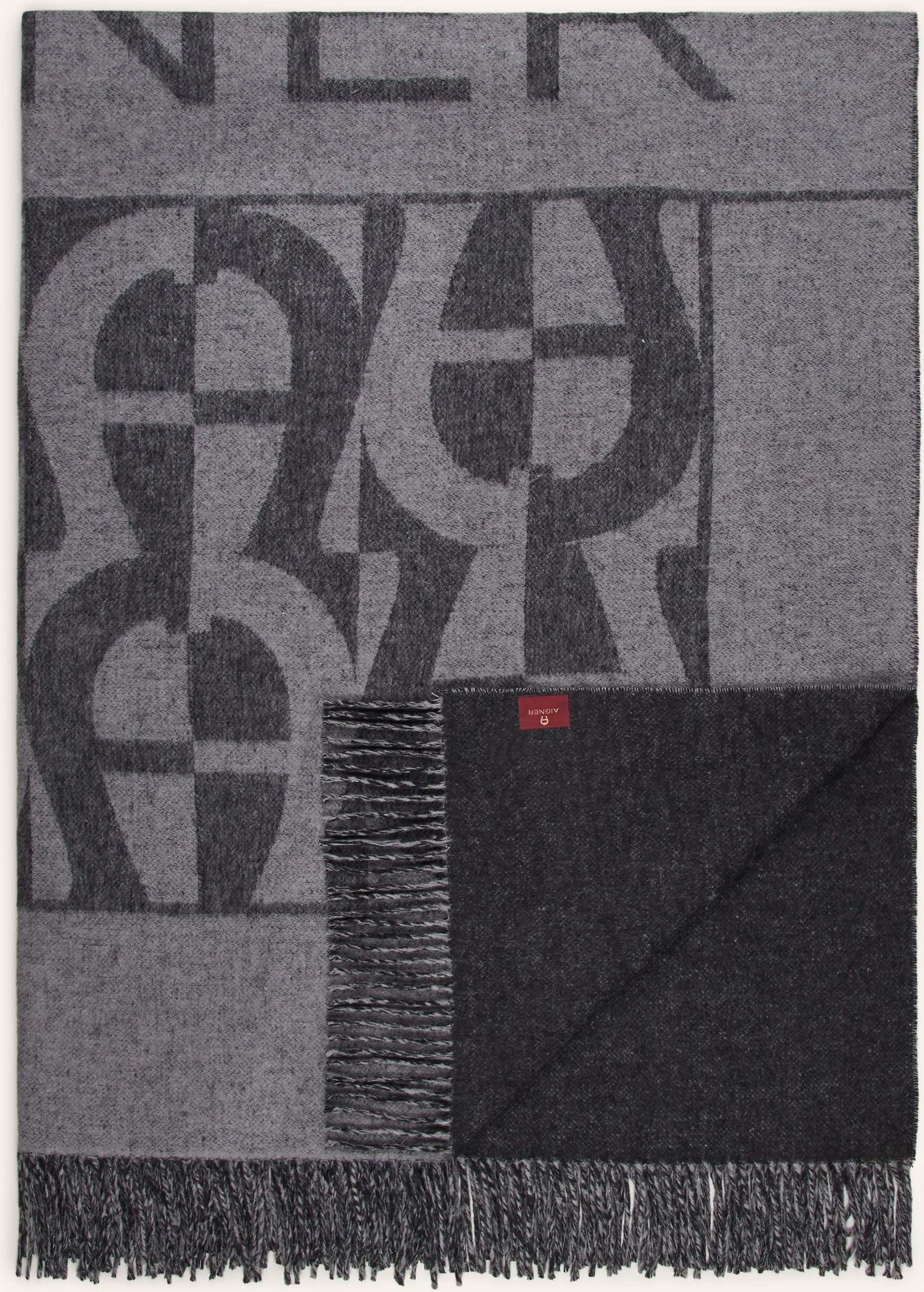 Aigner Plaid A-Modular grau