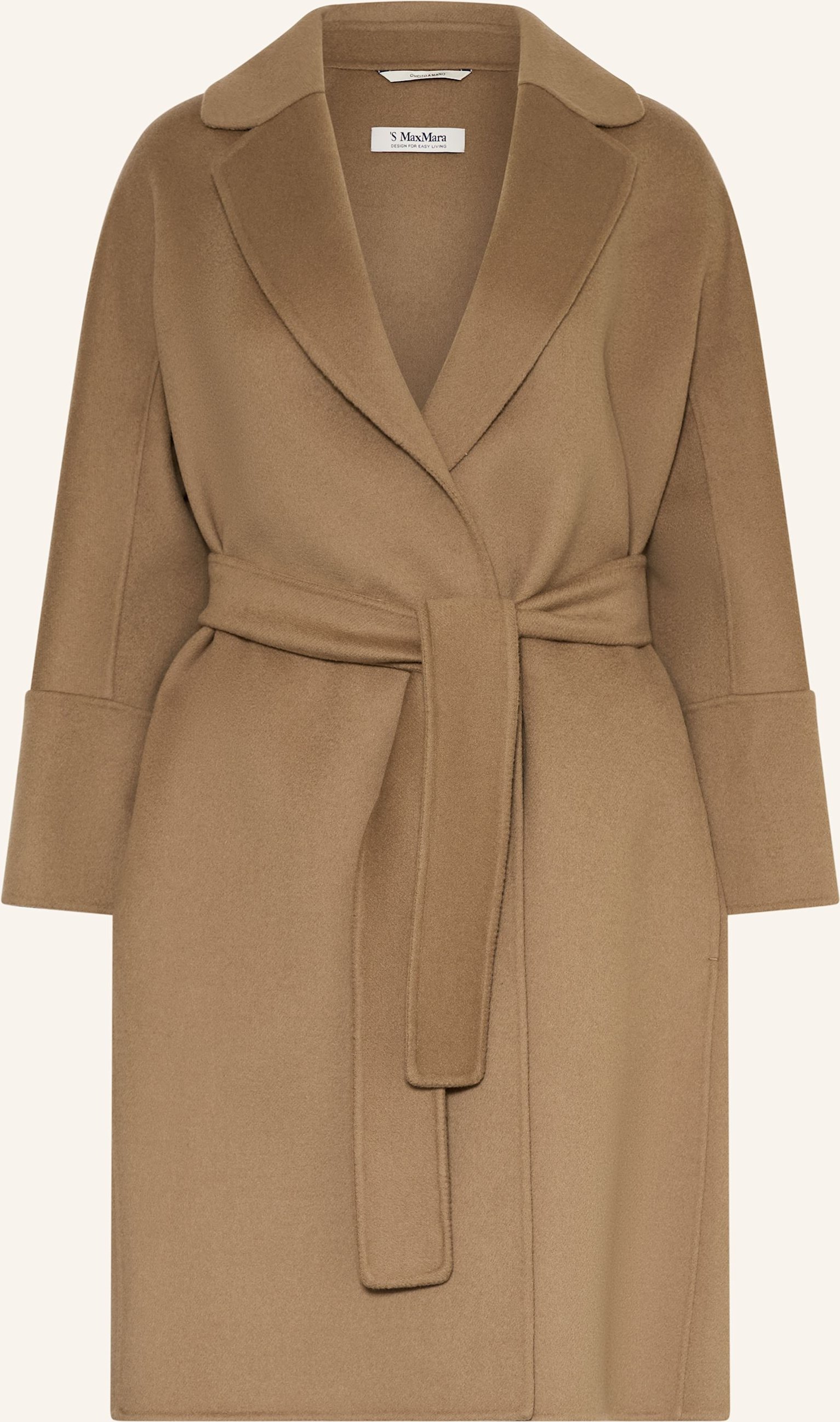 S Max Mara Wollmantel Arona braun