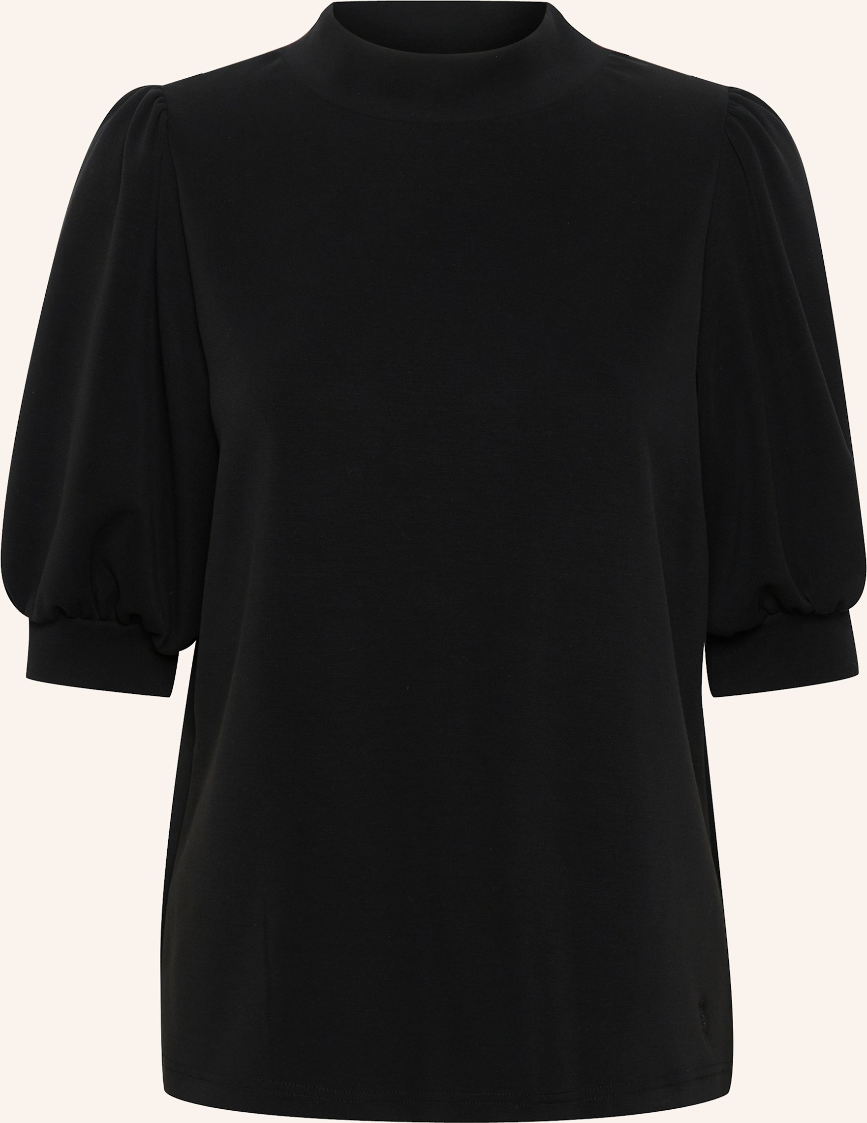 My Essential Wardrobe Bluse Puff schwarz