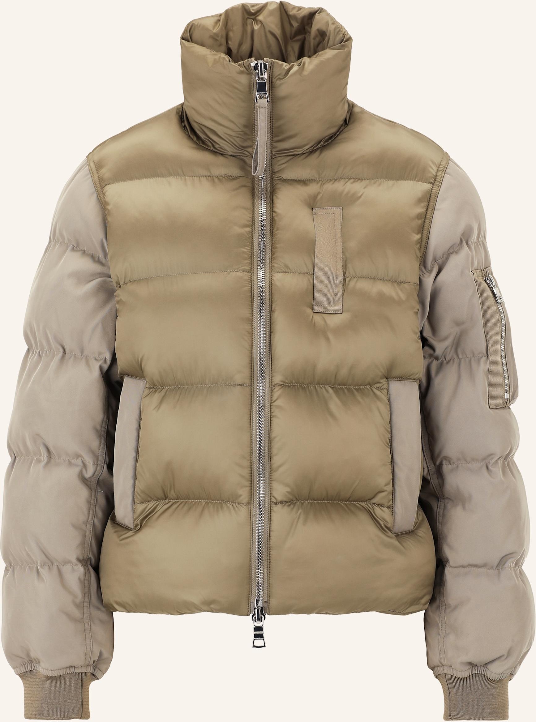 Blonde No.8 Steppjacke Flaine Im Materialmix gruen