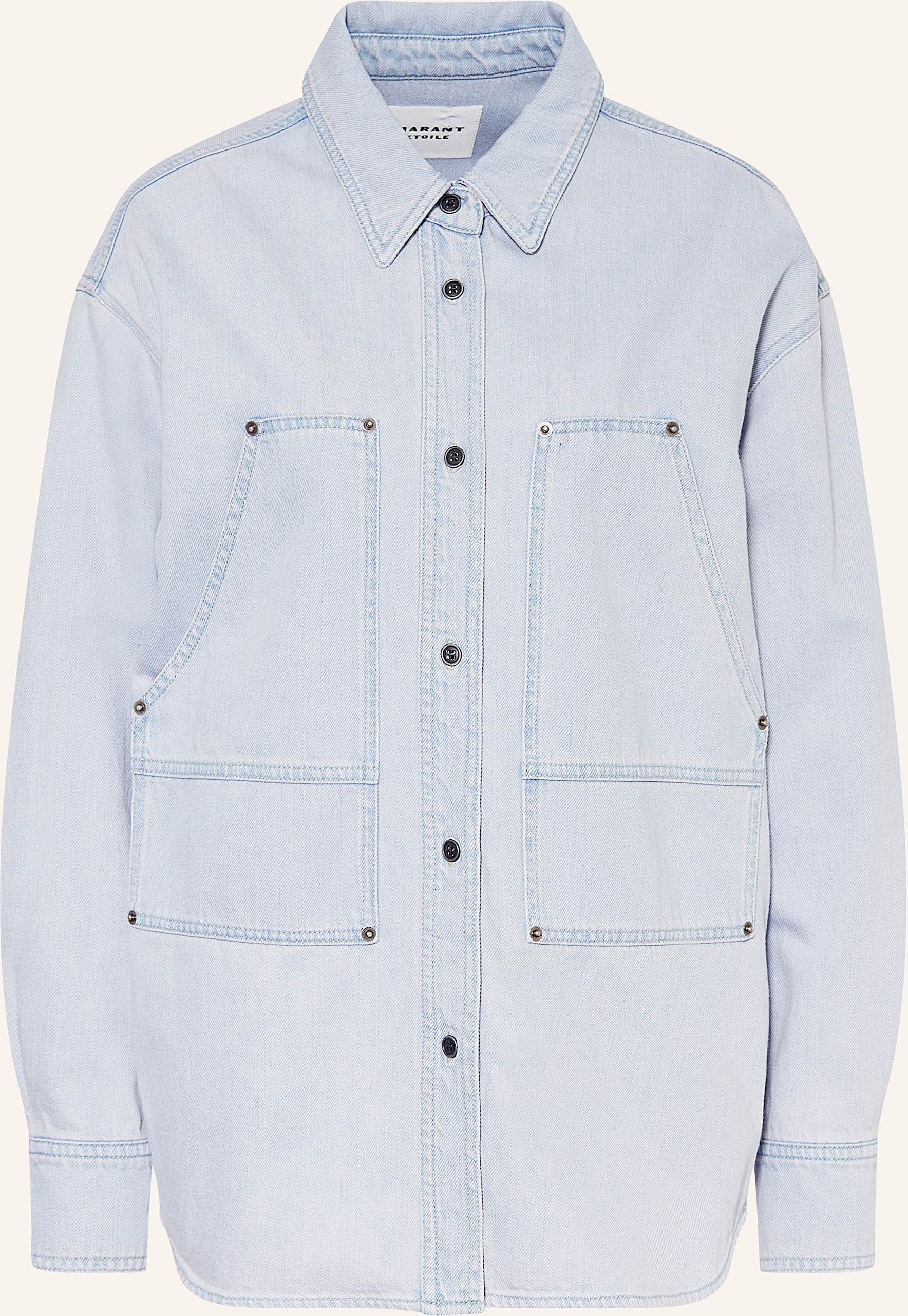 Thumbnail - Marant Étoile Jeansjacke Okely blau
