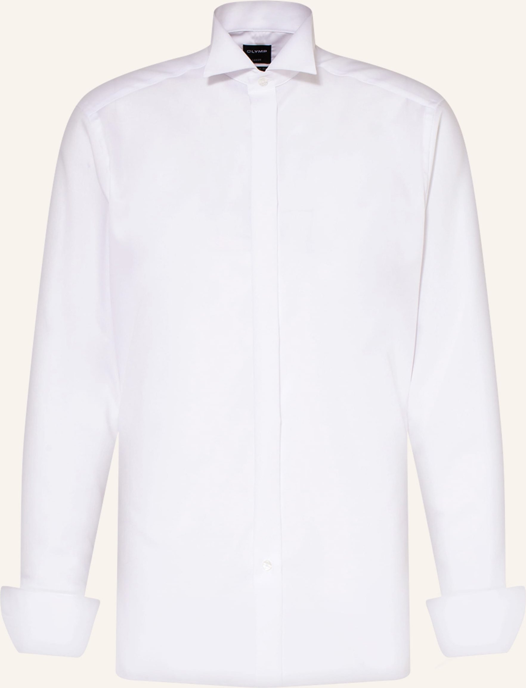 Thumbnail - Olymp Hemd Luxor Modern Fit Mit Umschlagmanschette weiss