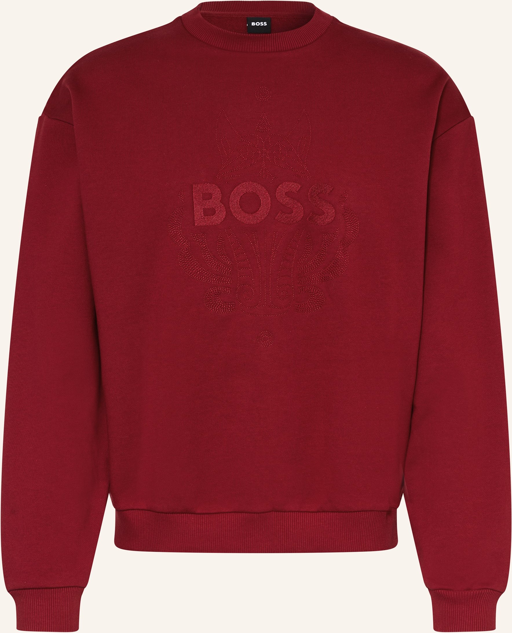 Boss Sweatshirt Hong rot