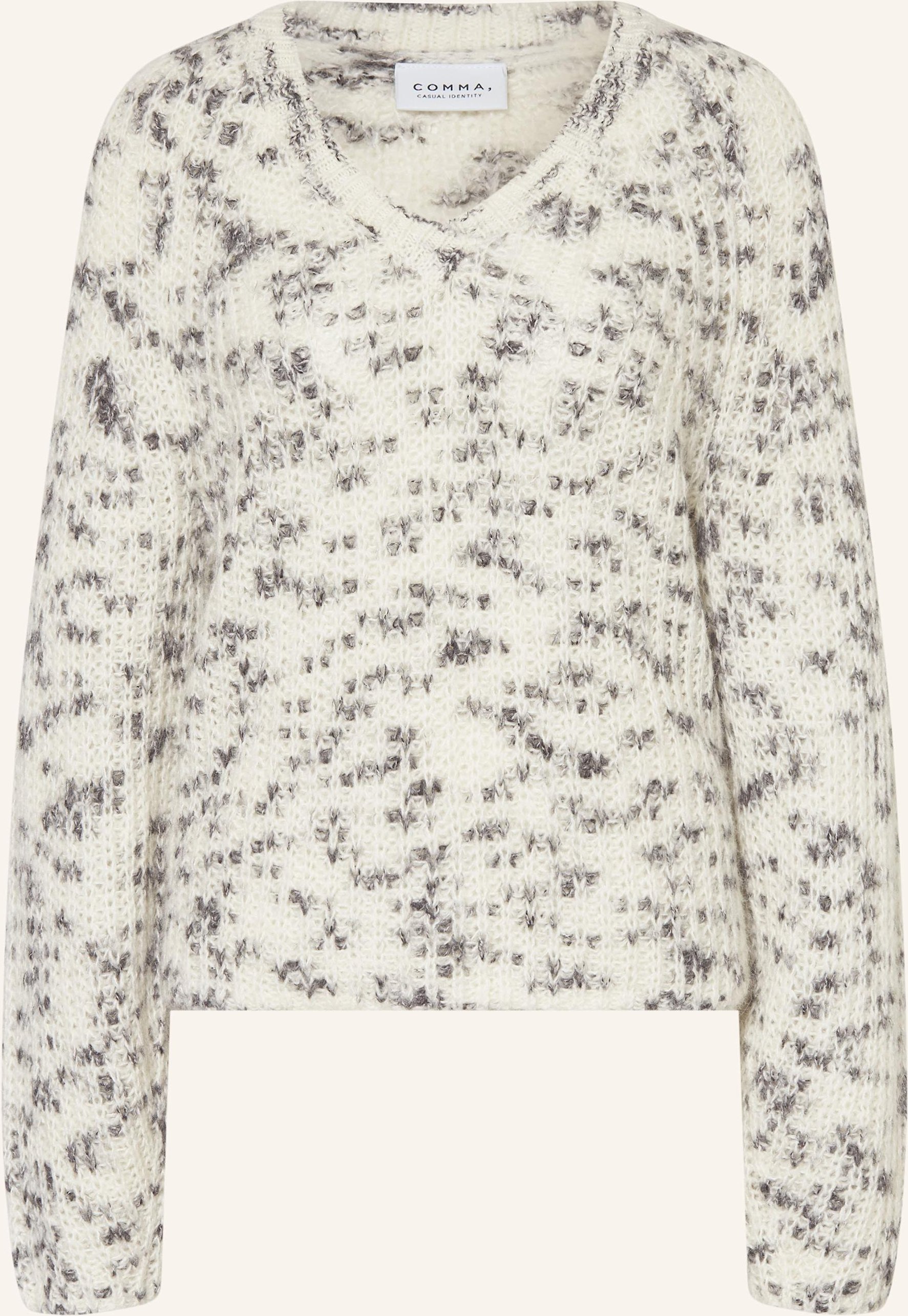 Thumbnail - Comma Casual Identity Pullover weiss