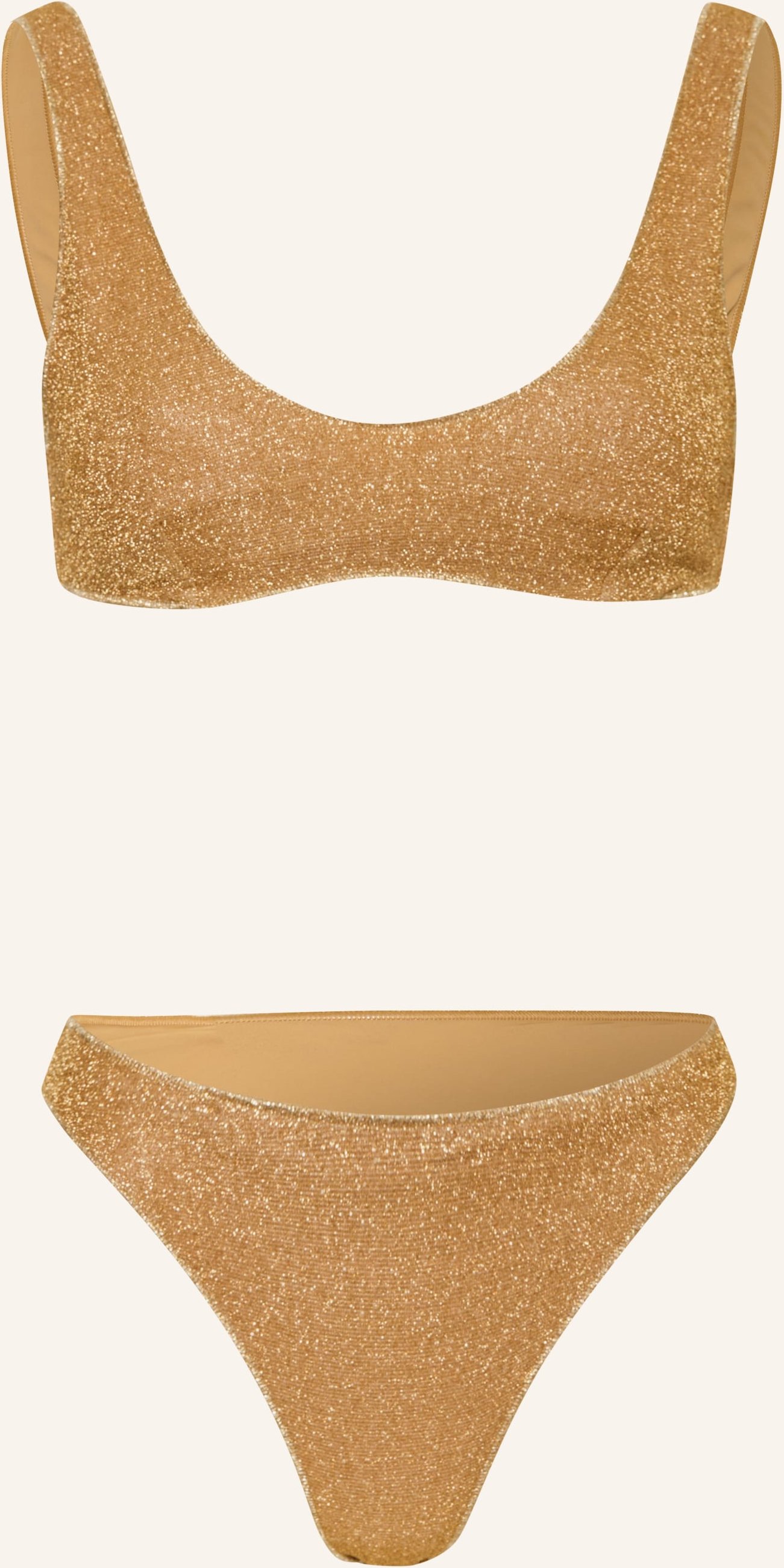 Oséree Bustier-Bikini Lumiere Sporty gold
