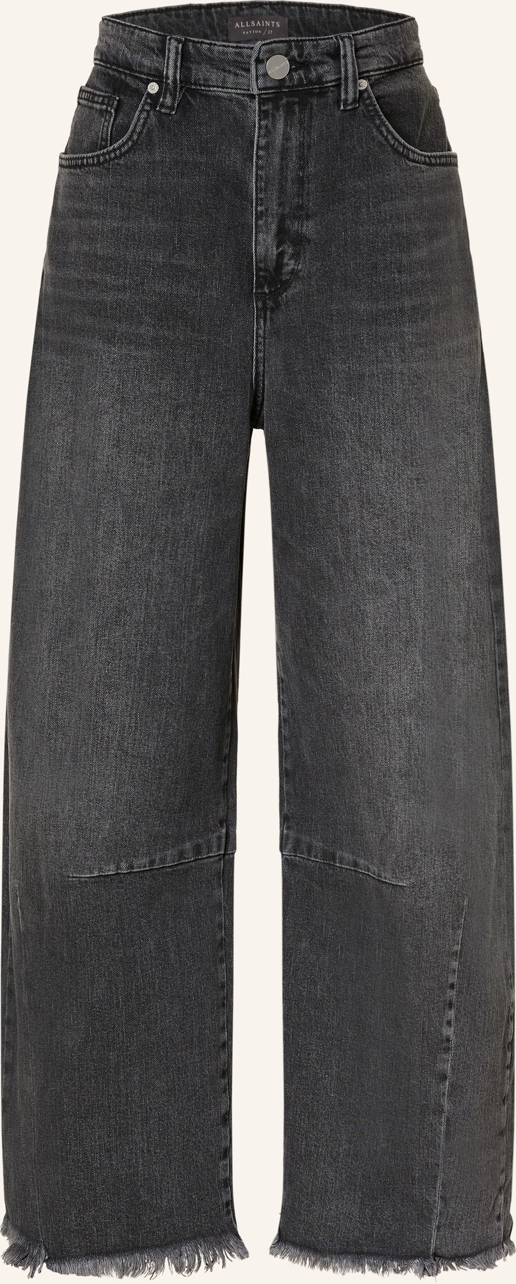 Allsaints Barrel Jeans Payton schwarz