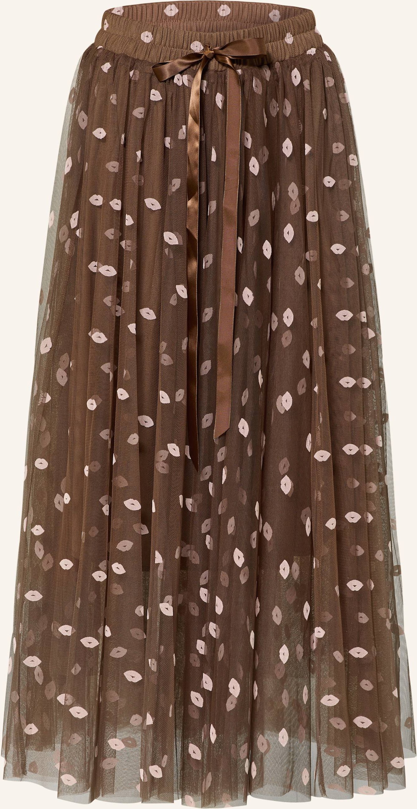 Miss Goodlife Tüllrock braun