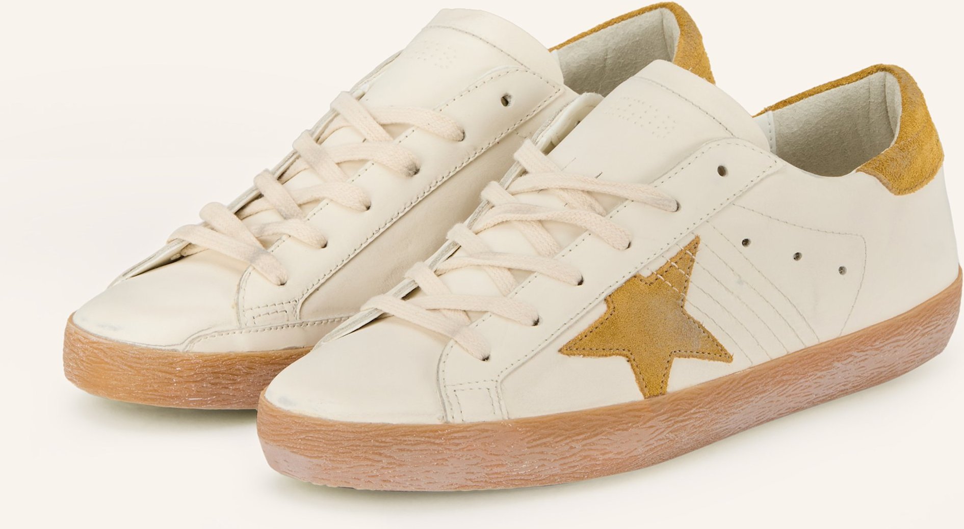 Golden Goose Sneaker Super-Star beige